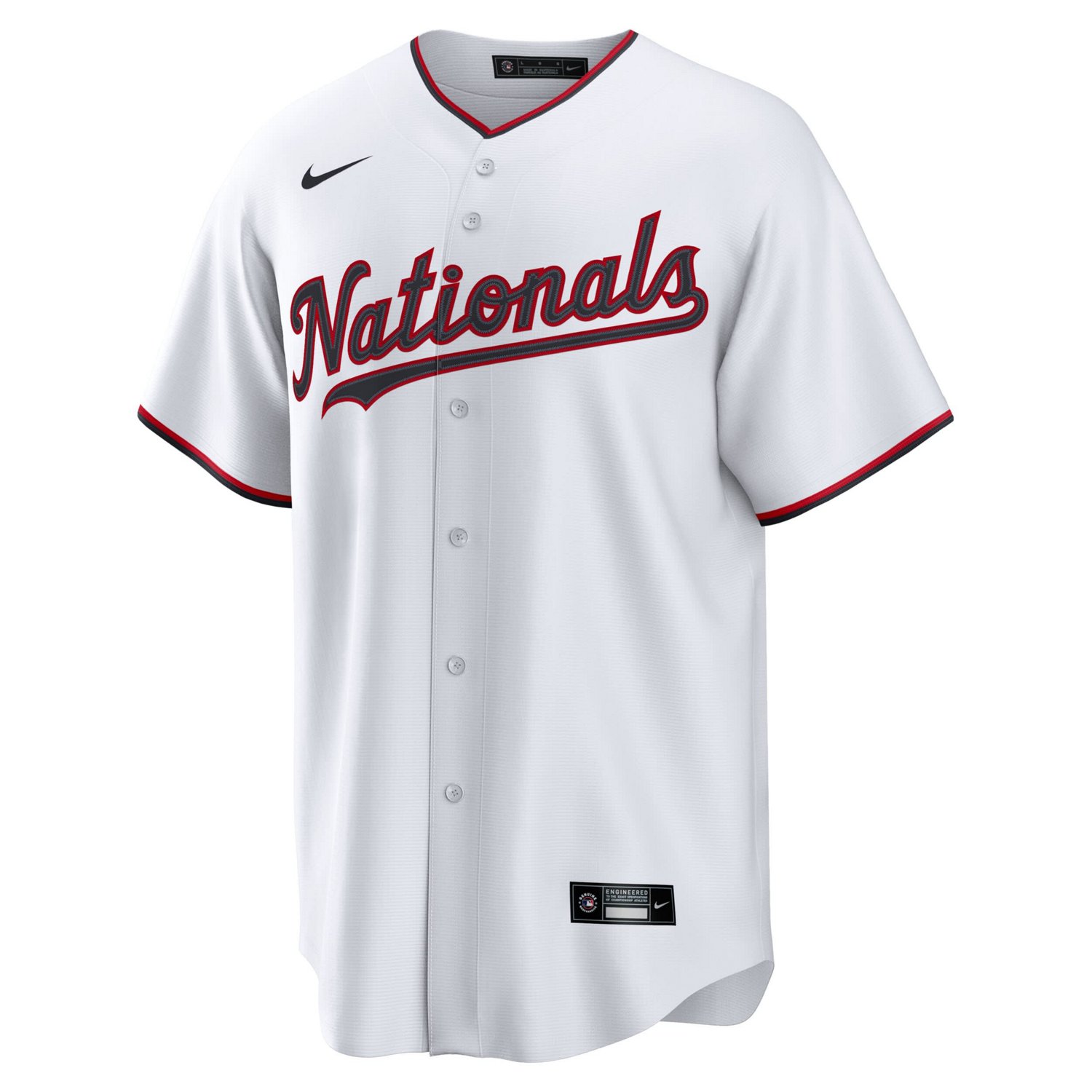 Nike James Wood Washington Nationals Home Replica Jersey - view number 2