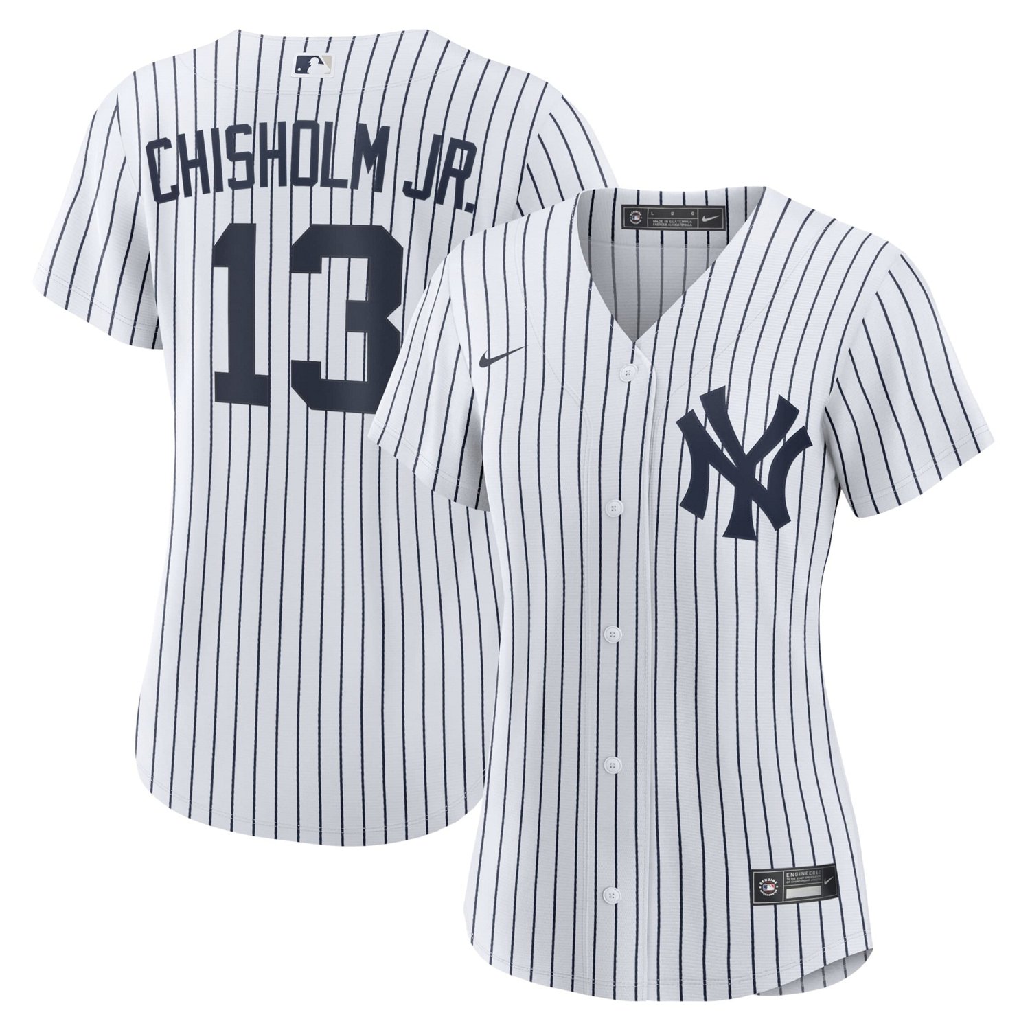 Nike Jazz Chisholm Jr New York Yankees Home Replica Jersey - view number 1