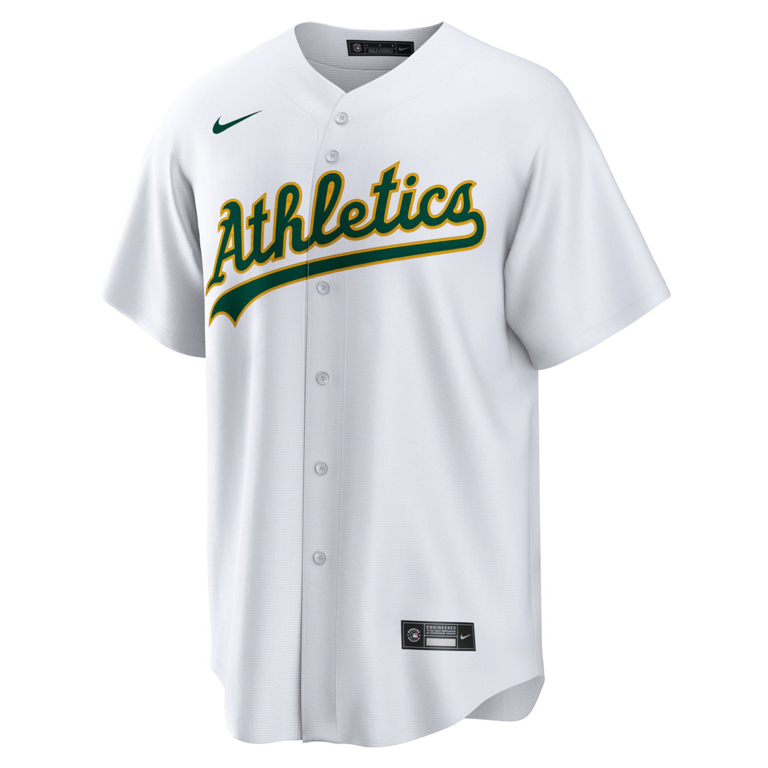 Nike JD Davis Oakland Athletics Home Replica Jersey                                                                              - view number 2