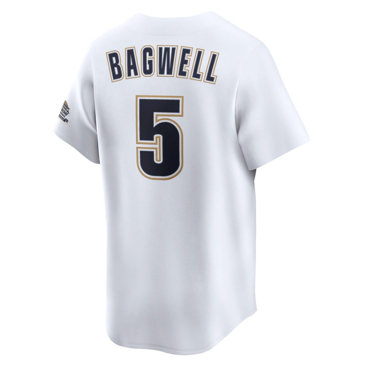 Nike Jeff Bagwell Houston Astros Throwback Cooperstown Collection Limited Jersey - view number 3