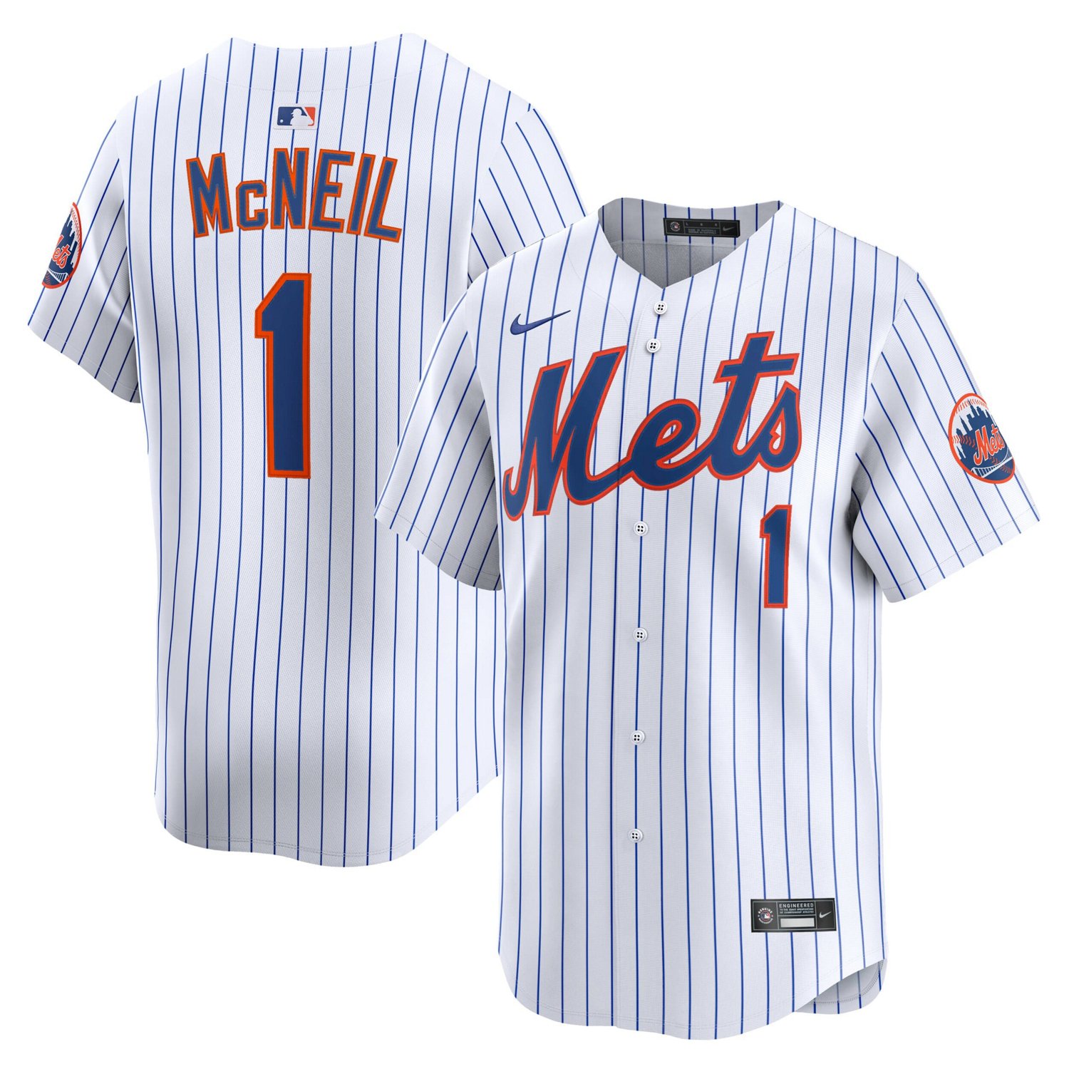 Nike Jeff McNeil New York Mets Alternate Limited Player Jersey - view number 1