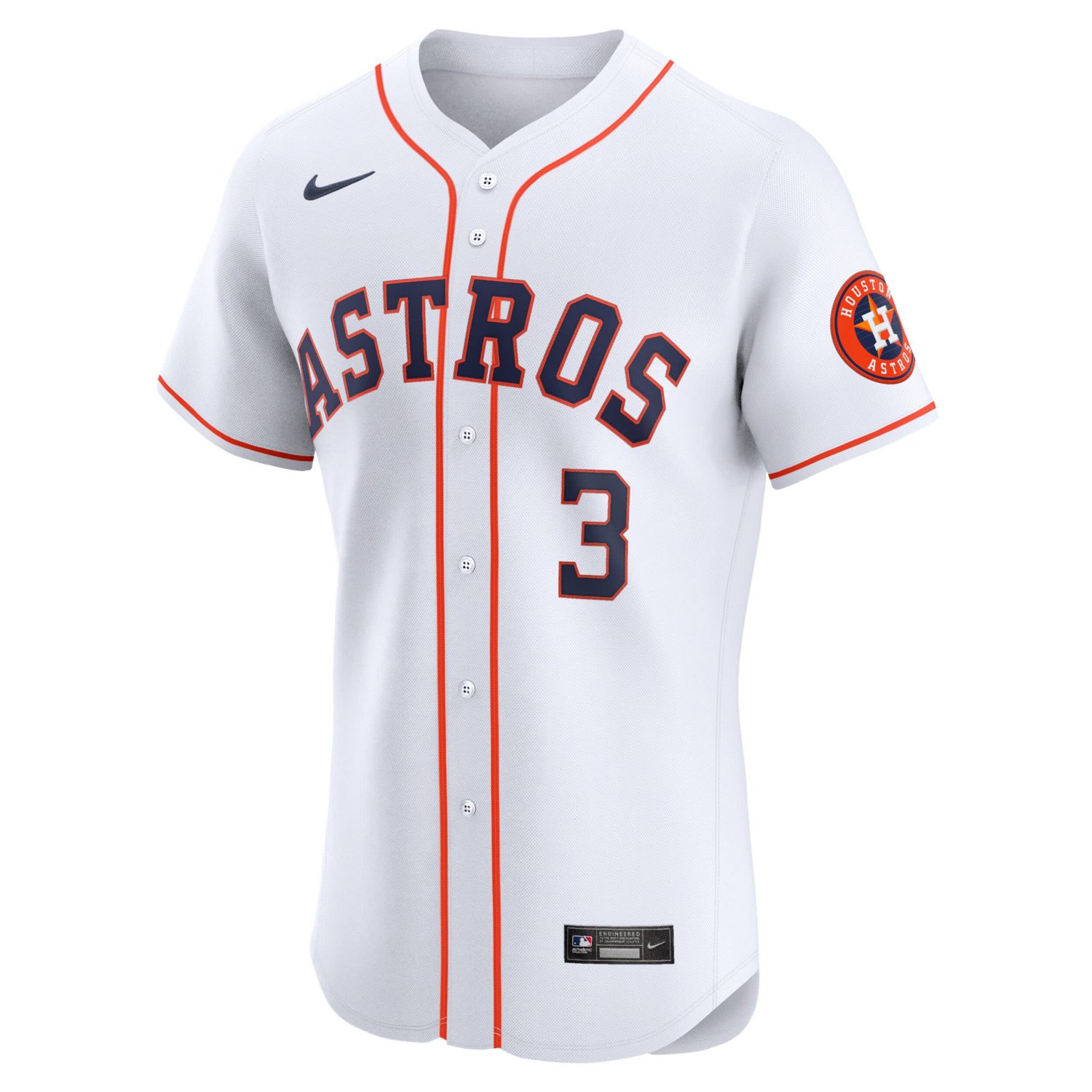 Nike Jeremy Pea Houston Astros Home Elite Player Jersey - view number 2