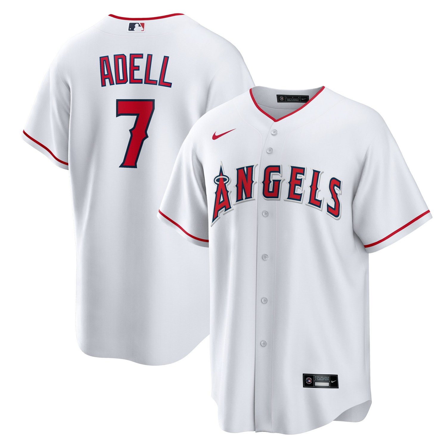 Nike Jo Adell Los Angeles Angels Home Replica Jersey - view number 1