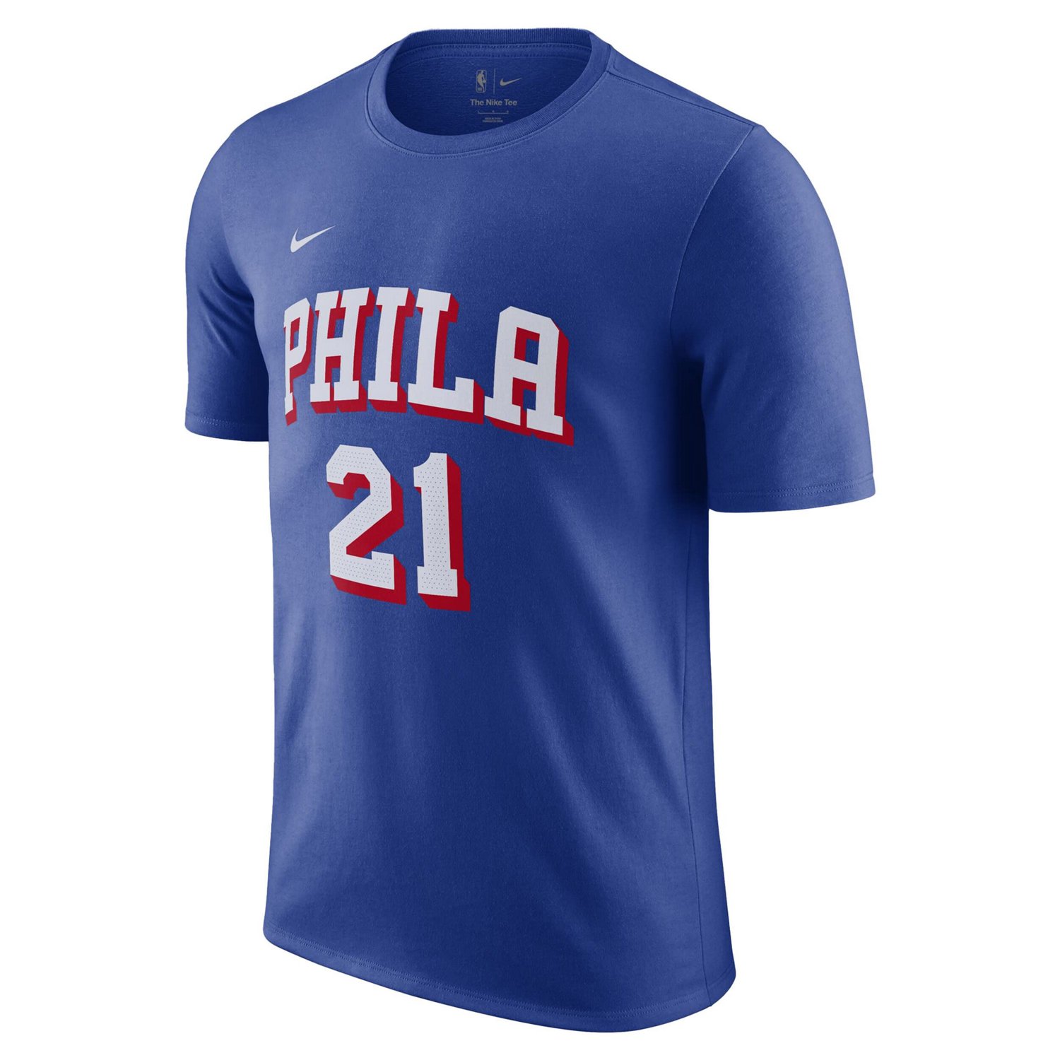 Nike Joel Embiid Philadelphia 76ers Name  Number T-Shirt                                                                         - view number 2