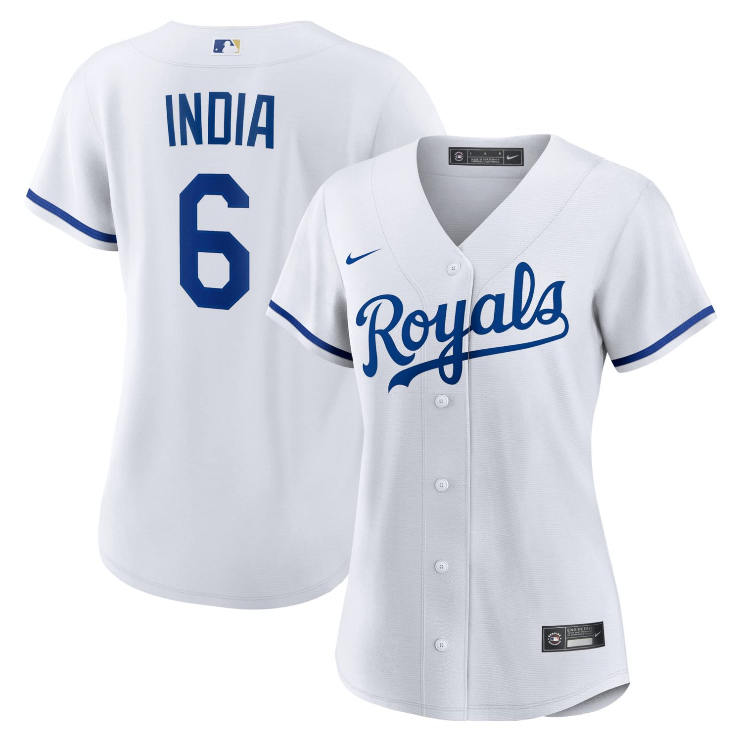 Nike Jonathan India Kansas City Royals Home Replica Jersey - view number 1