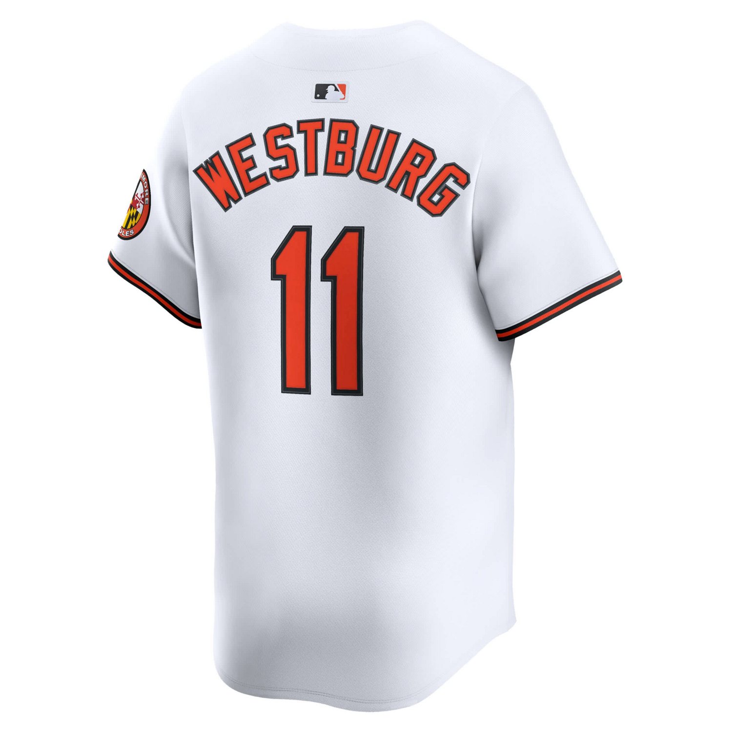 Nike Jordan Westburg Baltimore Orioles Alternate Limited Player Jersey - view number 3
