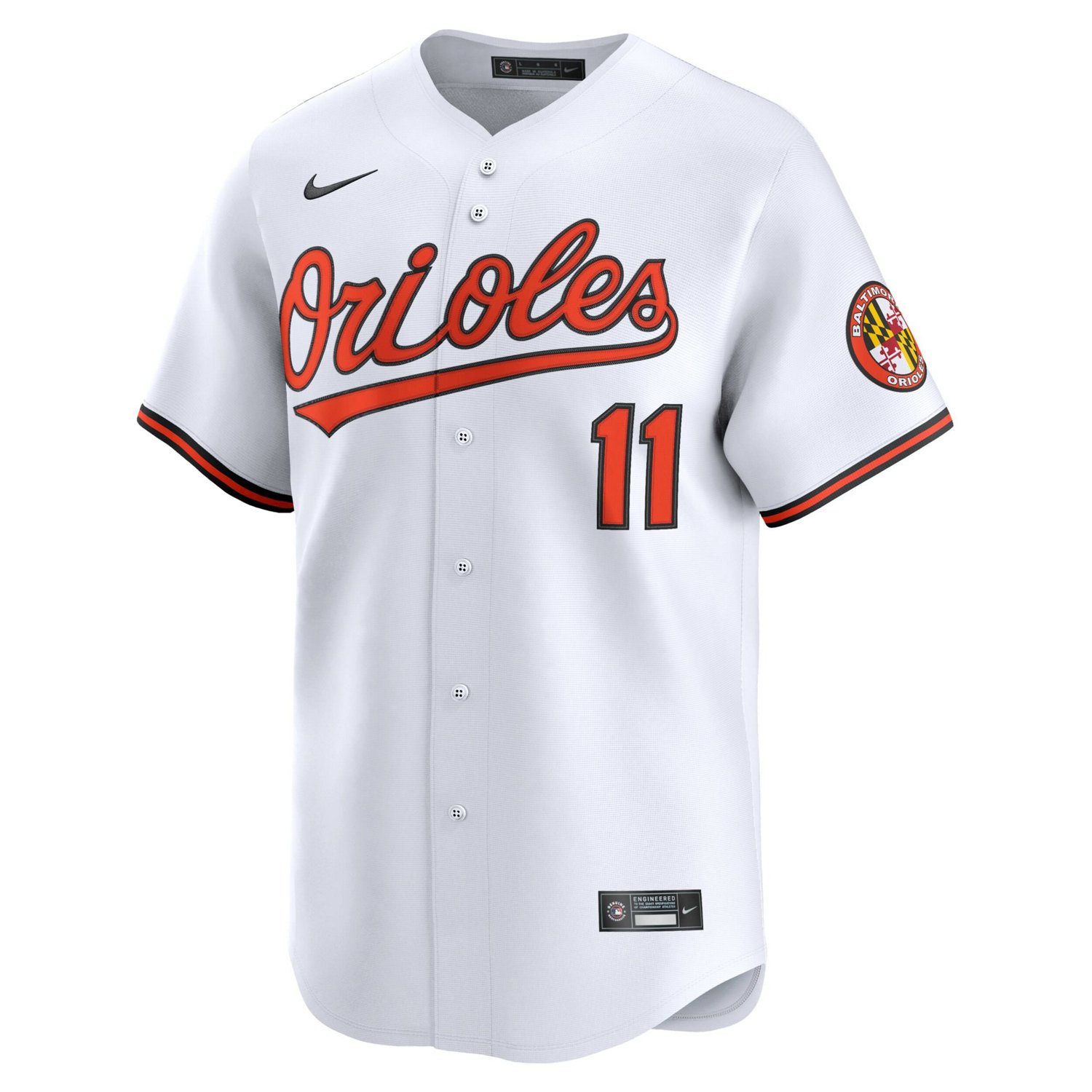 Nike Jordan Westburg Baltimore Orioles Alternate Limited Player Jersey - view number 2