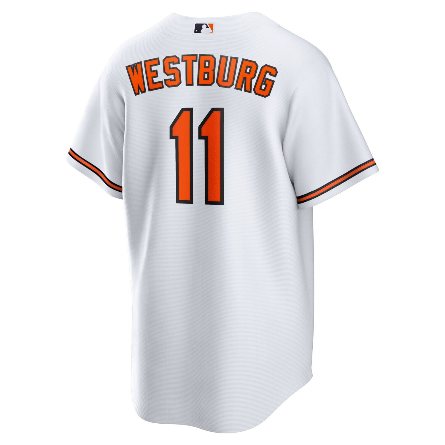 Nike Jordan Westburg Baltimore Orioles Home Replica Jersey - view number 3