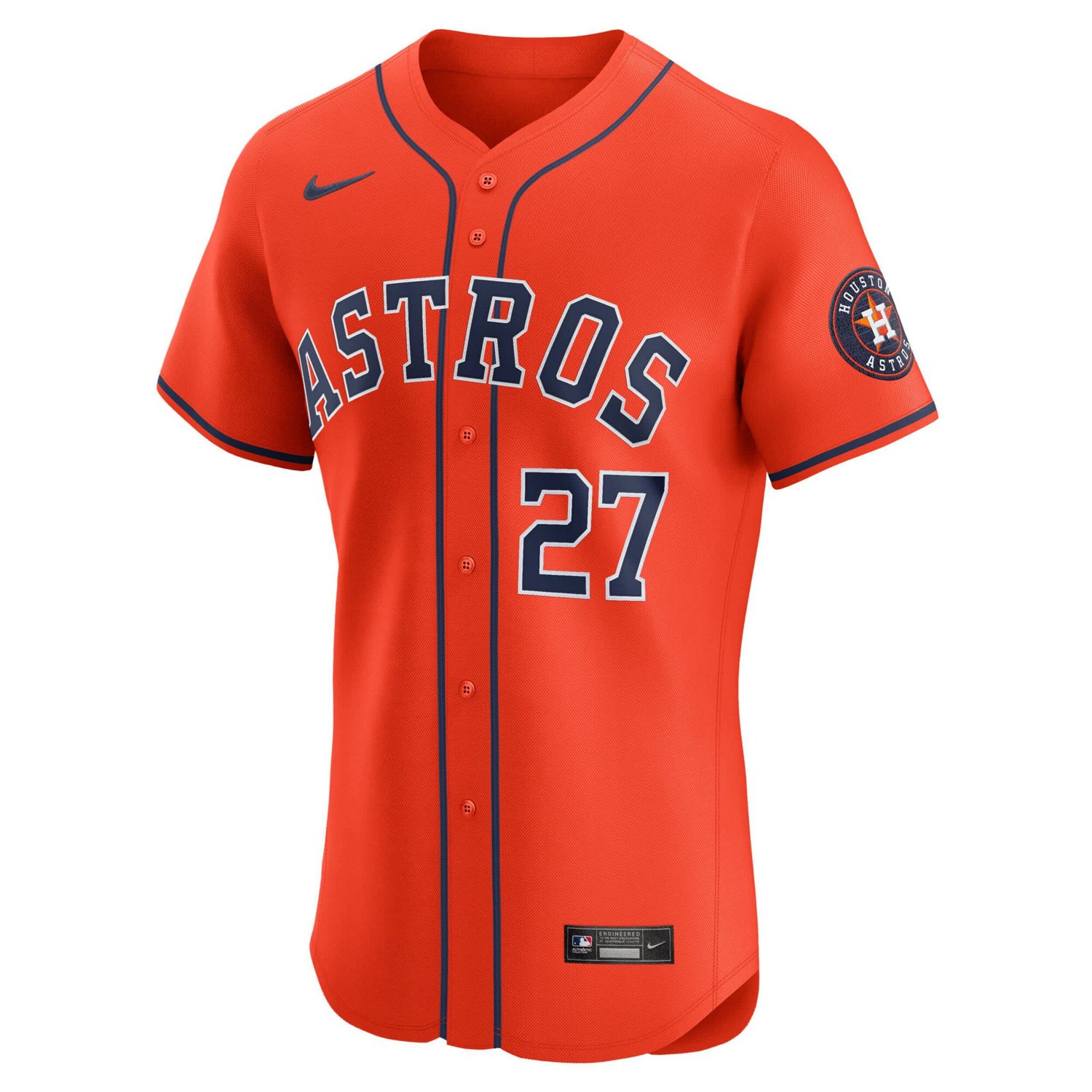 Nike Jose Altuve Houston Astros Alternate Elite Player Jersey - view number 2