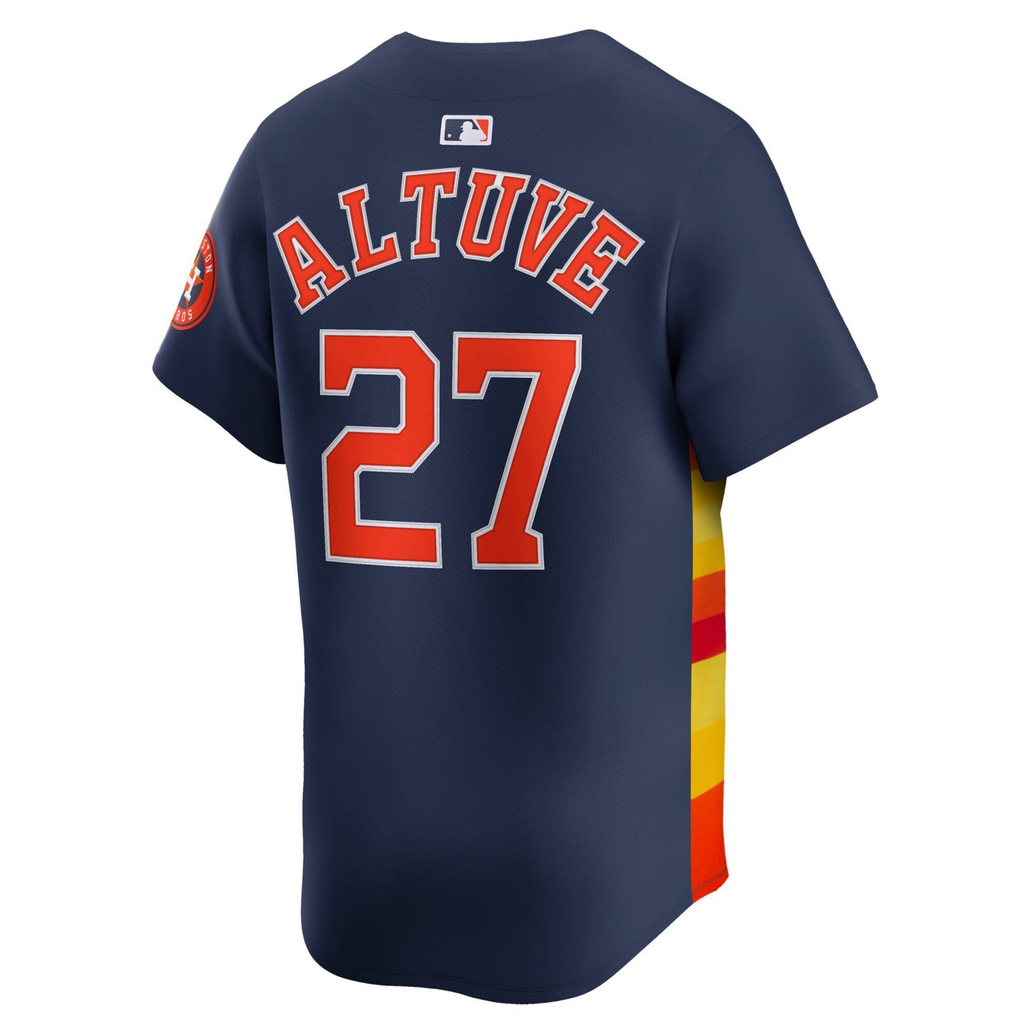 Nike Jose Altuve Houston Astros Alternate Limited Player Jersey - view number 3