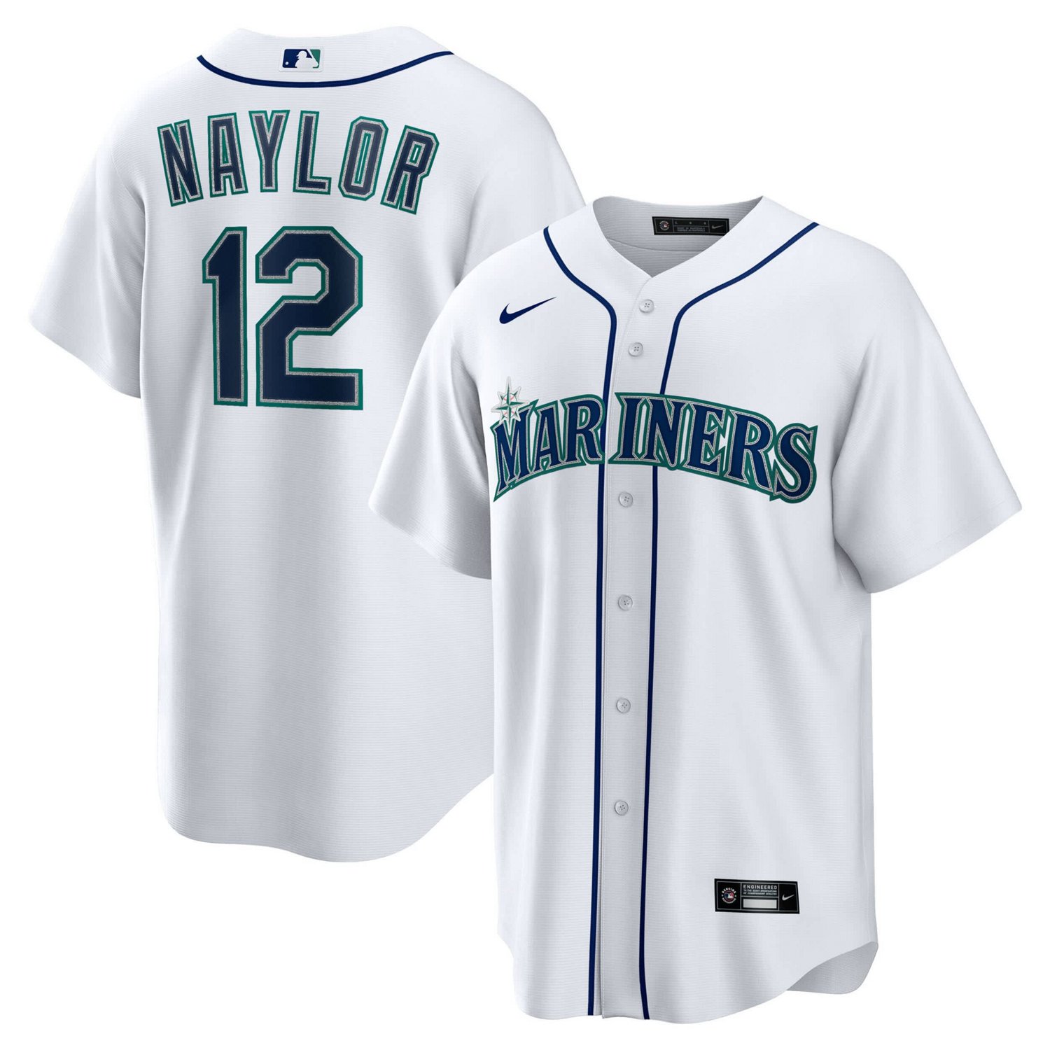 Nike Josh Naylor Seattle Mariners Home Replica Jersey - view number 1