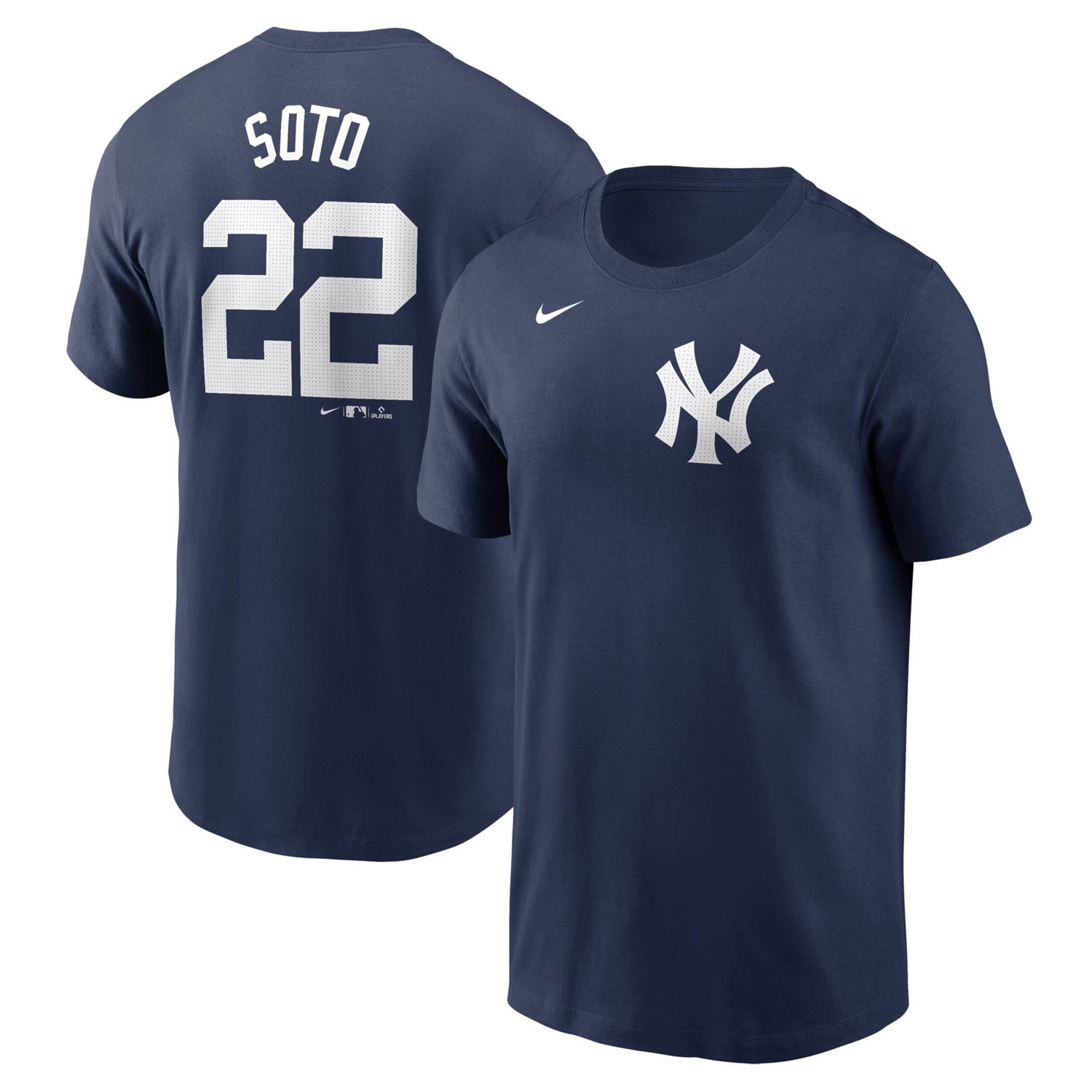 Nike Juan Soto New York Yankees 2024 Fuse Name  Number T-Shirt