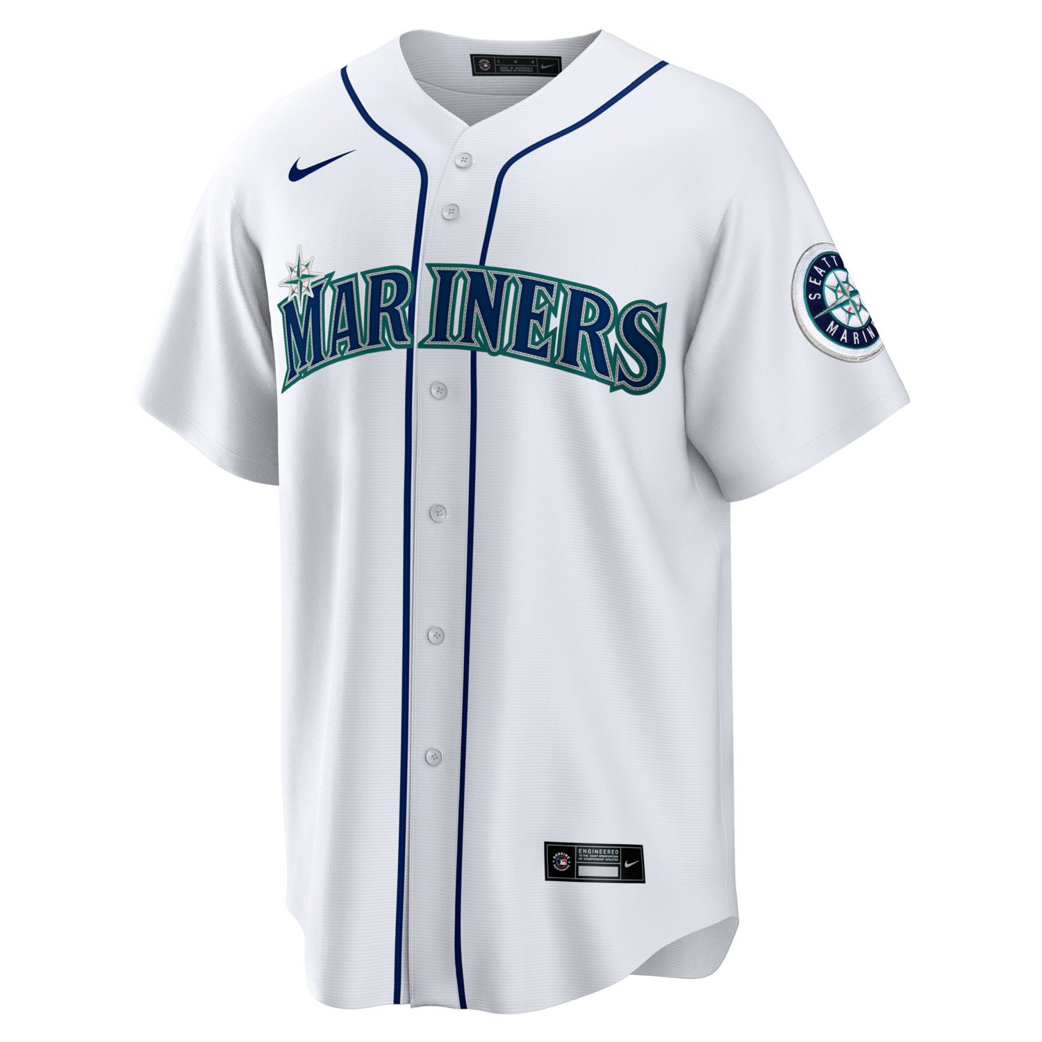 Nike Julio Rodrguez Seattle Mariners Home Replica Jersey - view number 2