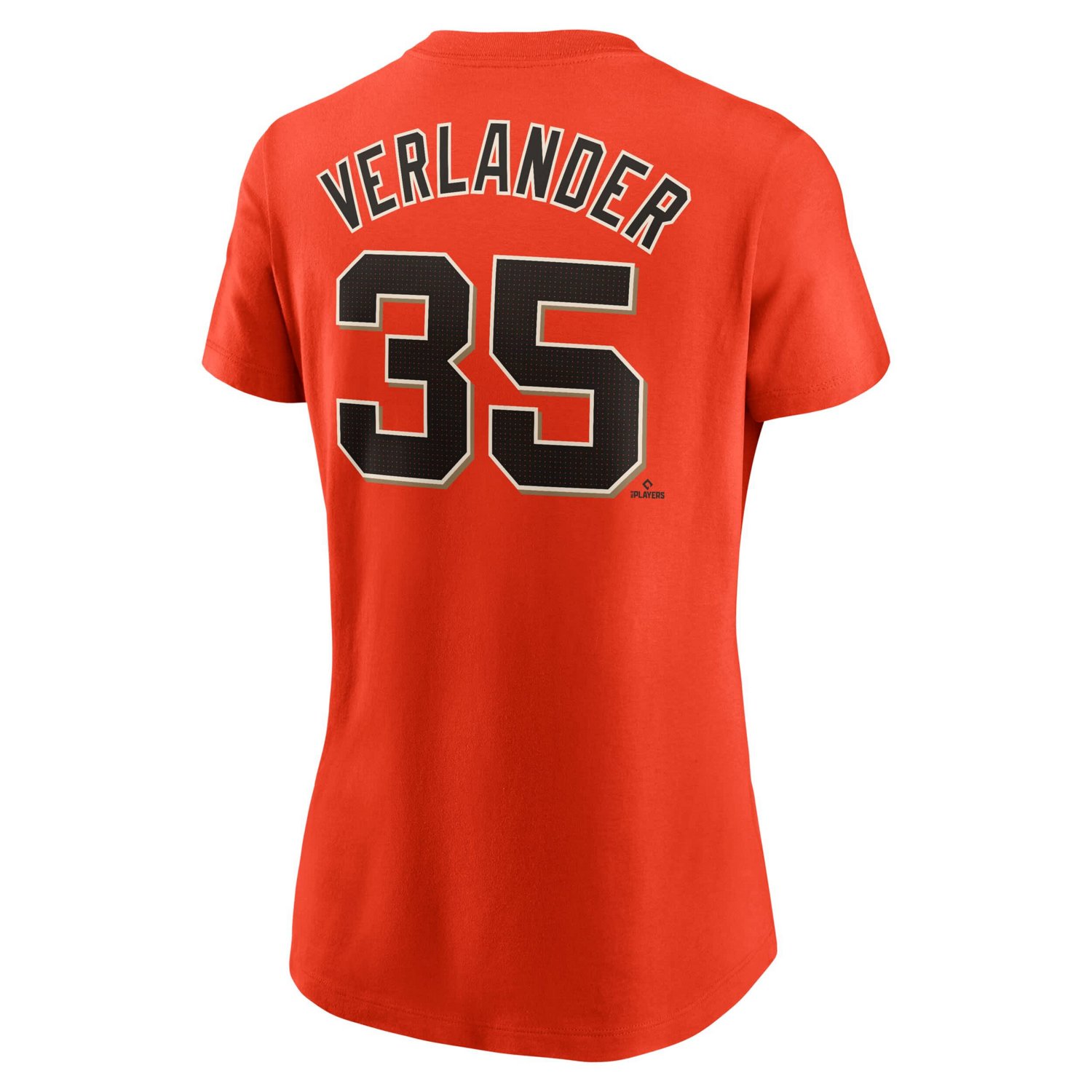 Nike Justin Verlander San Francisco Giants Fuse Name  Number T-Shirt - view number 3