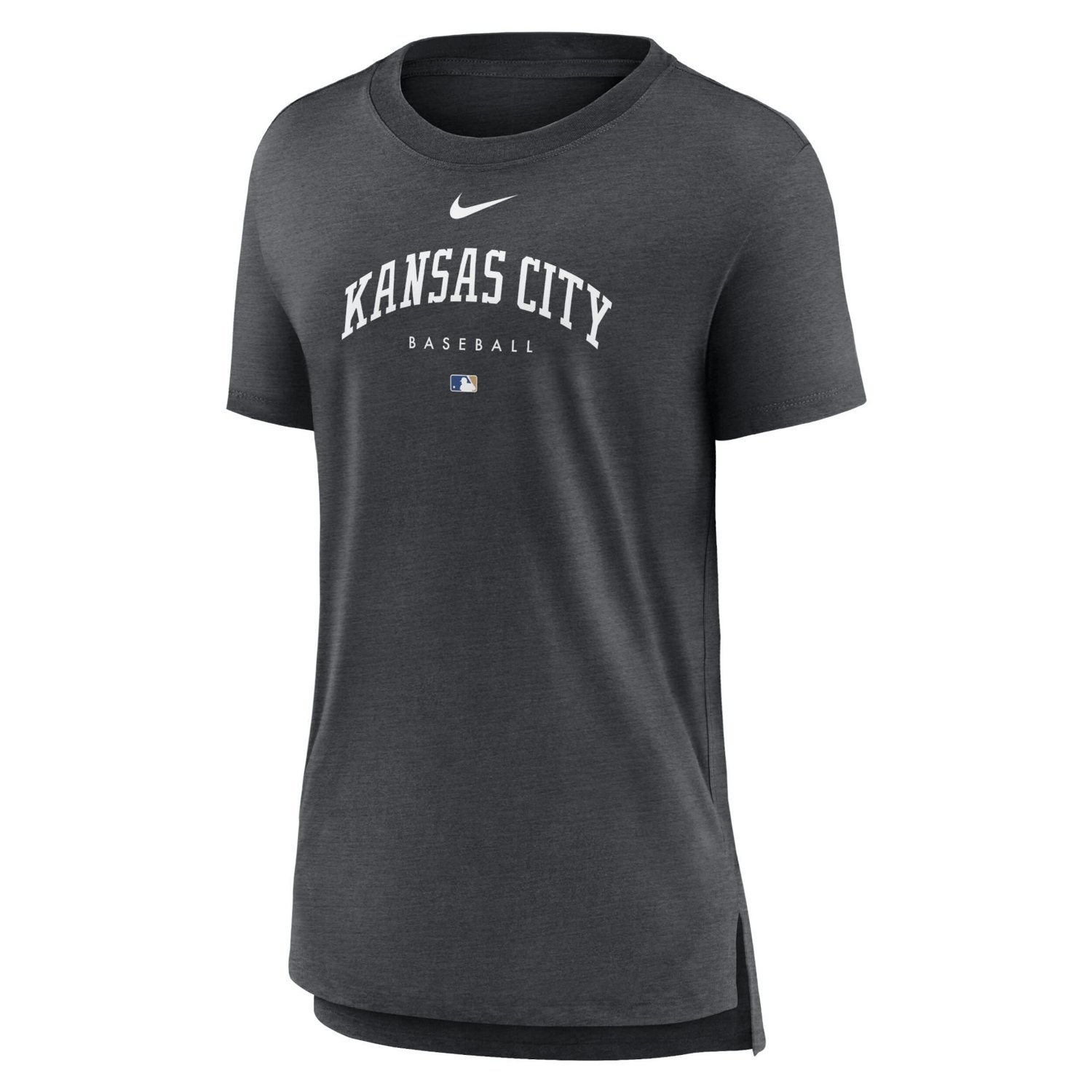 Nike Kansas City Royals Authentic Collection Early Work Tri-Blend T-Shirt - view number 2