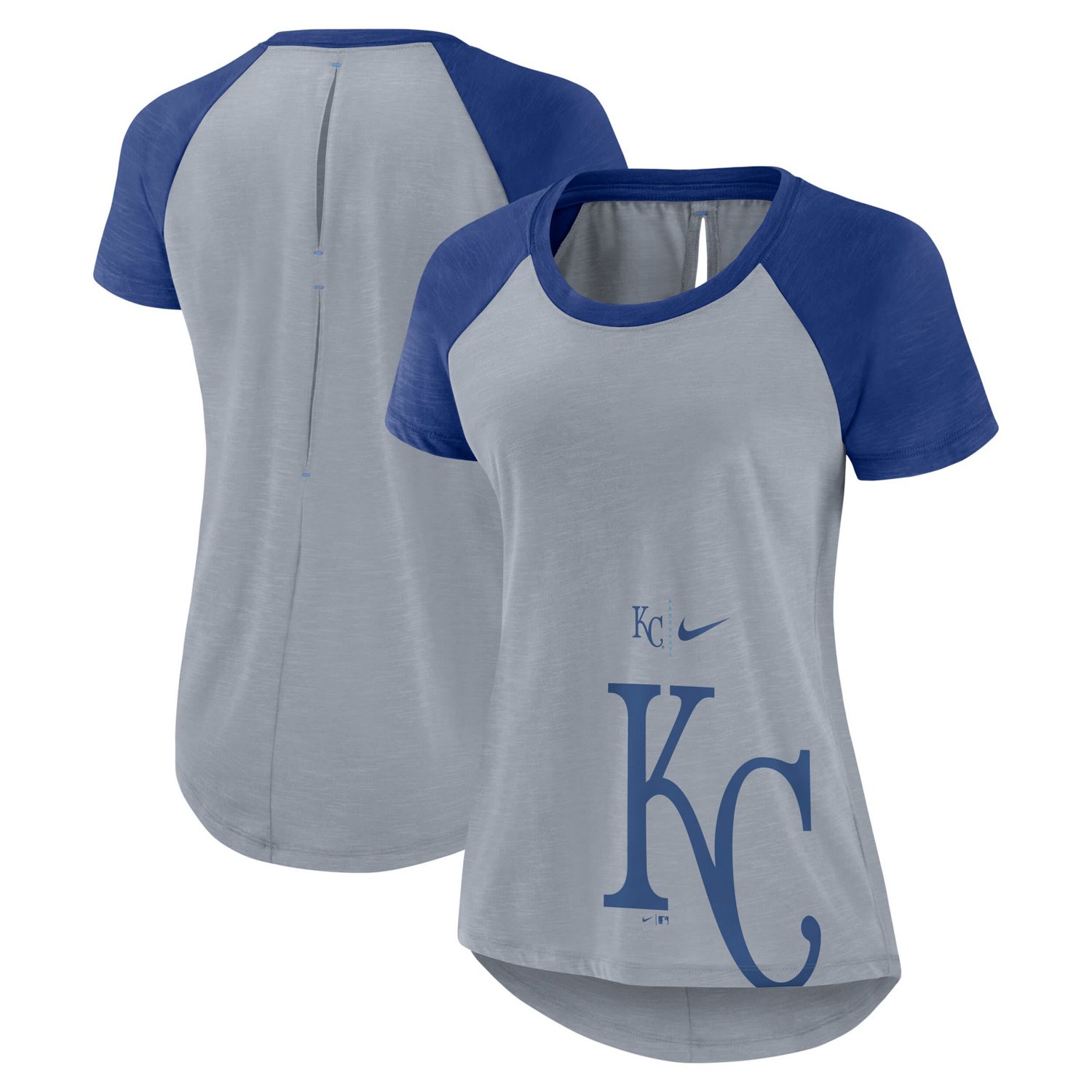 Nike Kansas City Royals Summer Breeze Raglan Fashion T-Shirt - view number 1