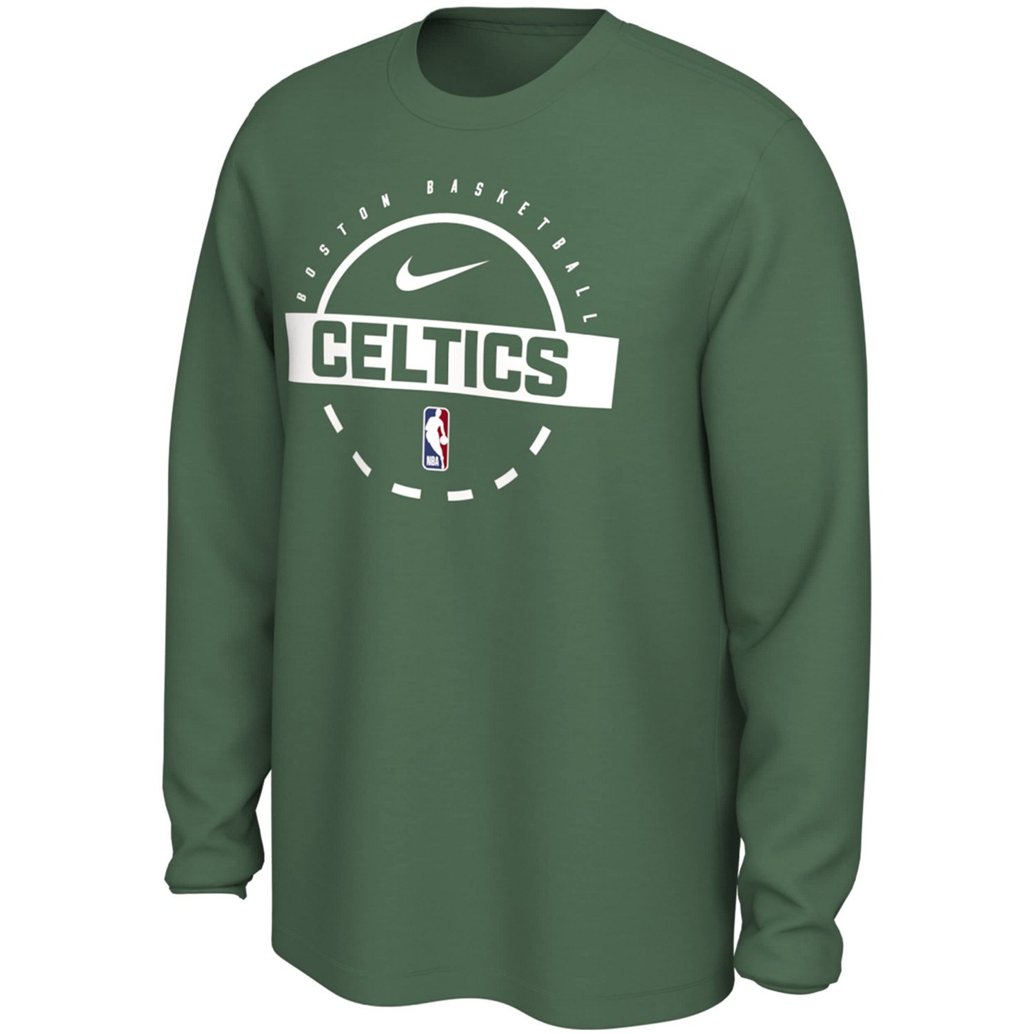 Nike Kelly Boston Celtics Authentic Long Sleeve Practice T-Shirt - view number 2