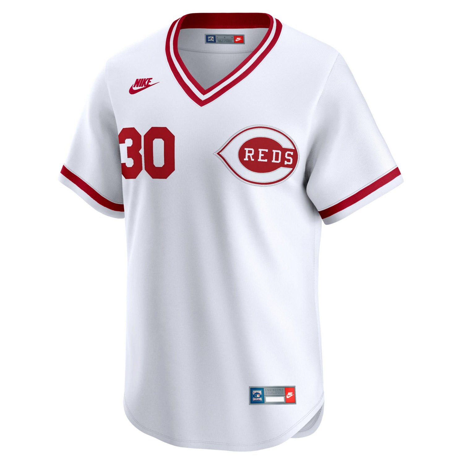 Nike Ken Griffey Cincinnati Reds Throwback Cooperstown Collection Limited Jersey - view number 2