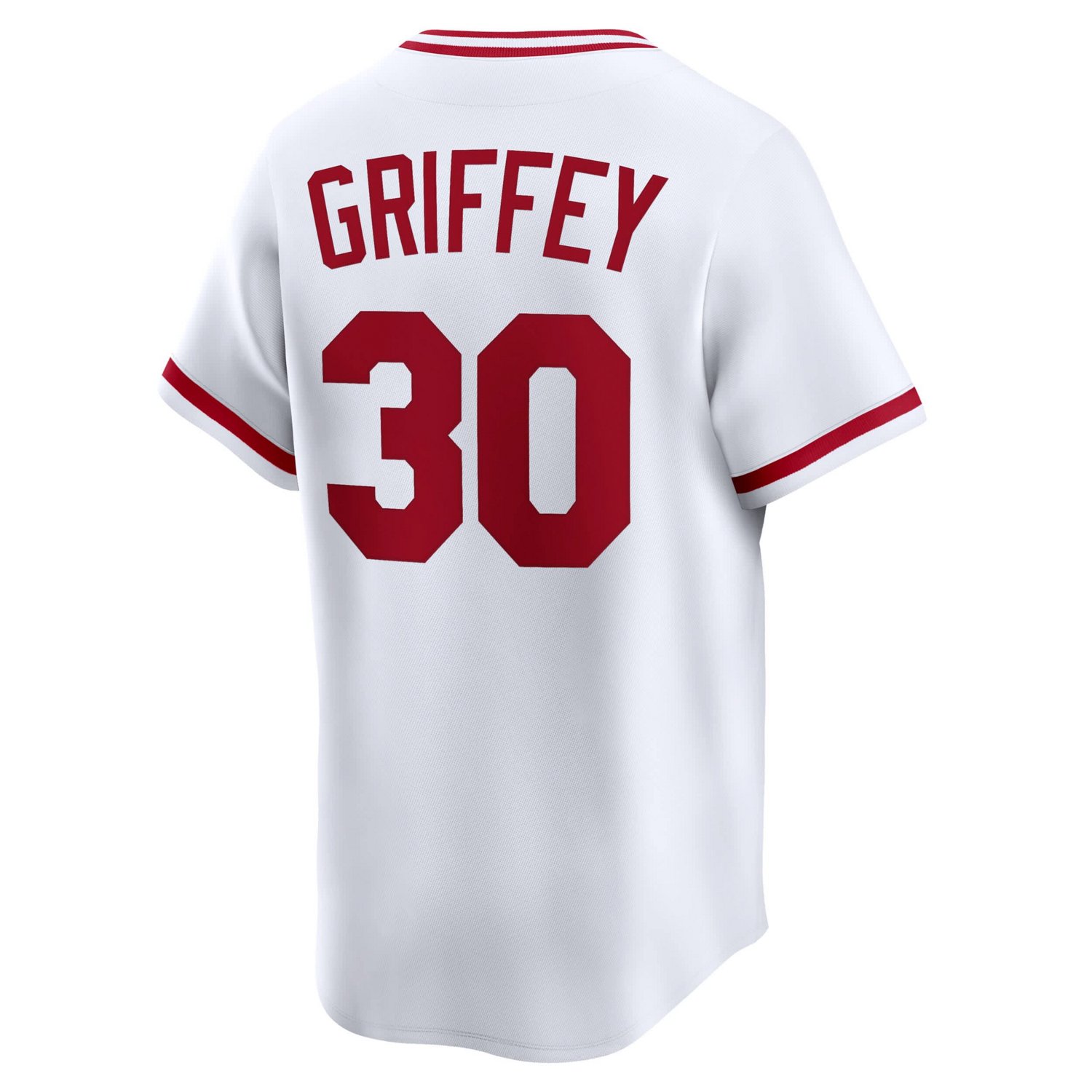 Nike Ken Griffey Cincinnati Reds Throwback Cooperstown Collection Limited Jersey - view number 3