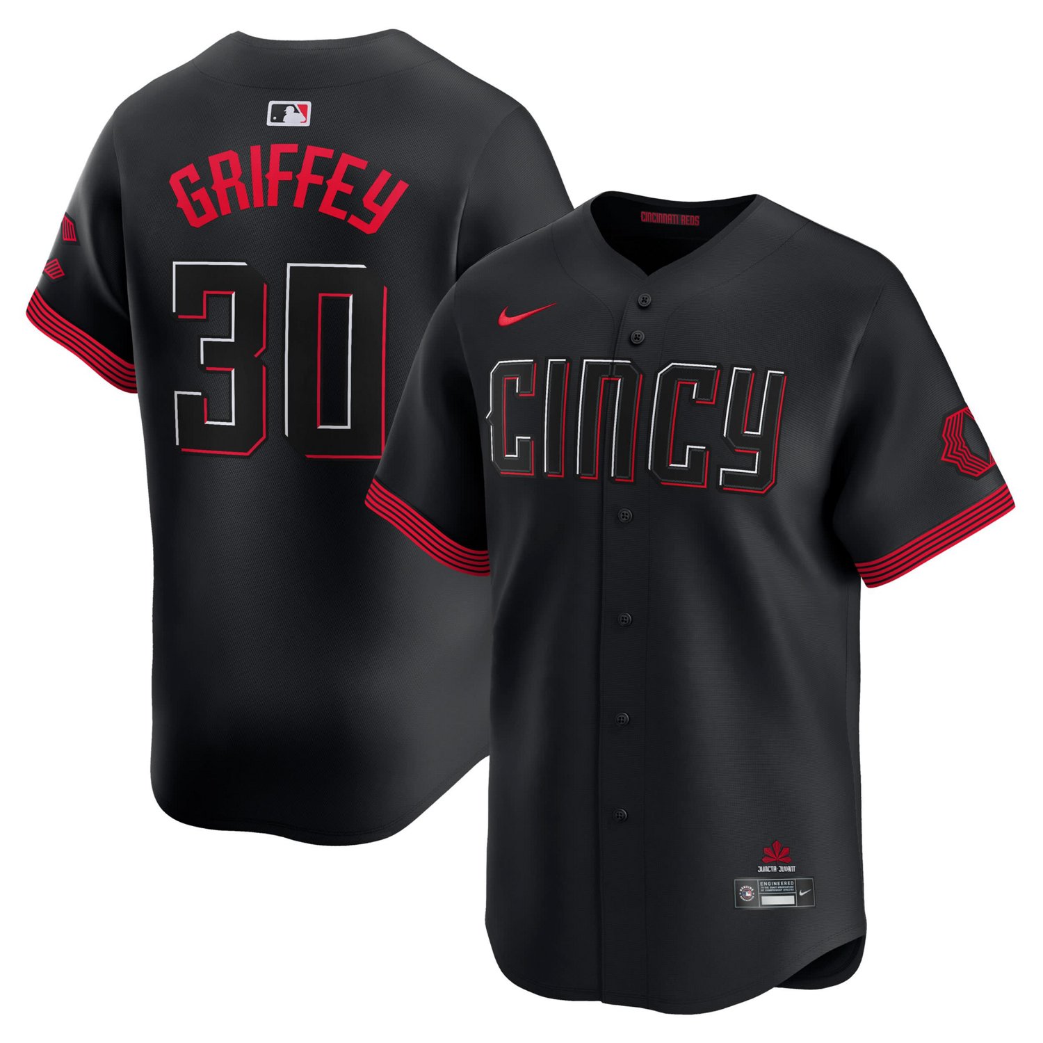 Nike Ken Griffey Jr Cincinnati Reds City Connect Retired Limited Player Jersey