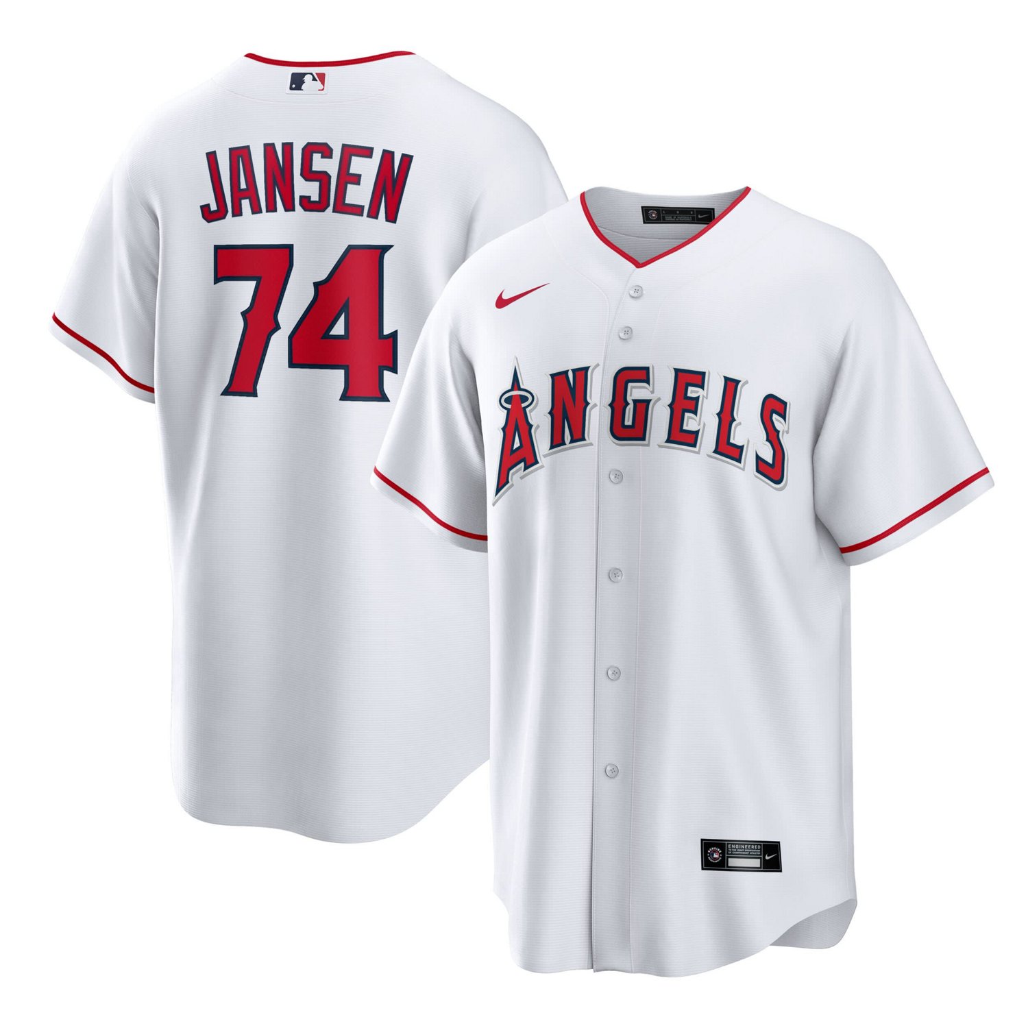 Nike Kenley Jansen Los Angeles Angels Home Replica Jersey - view number 1