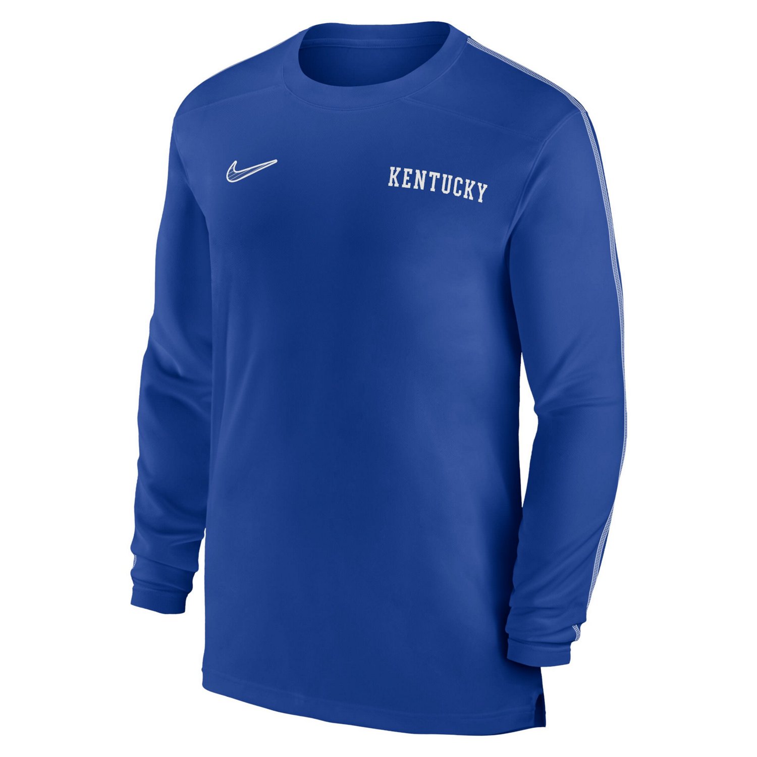 Nike Kentucky Wildcats 2024 Sideline Coach UV Performance Long Sleeve T-Shirt - view number 2