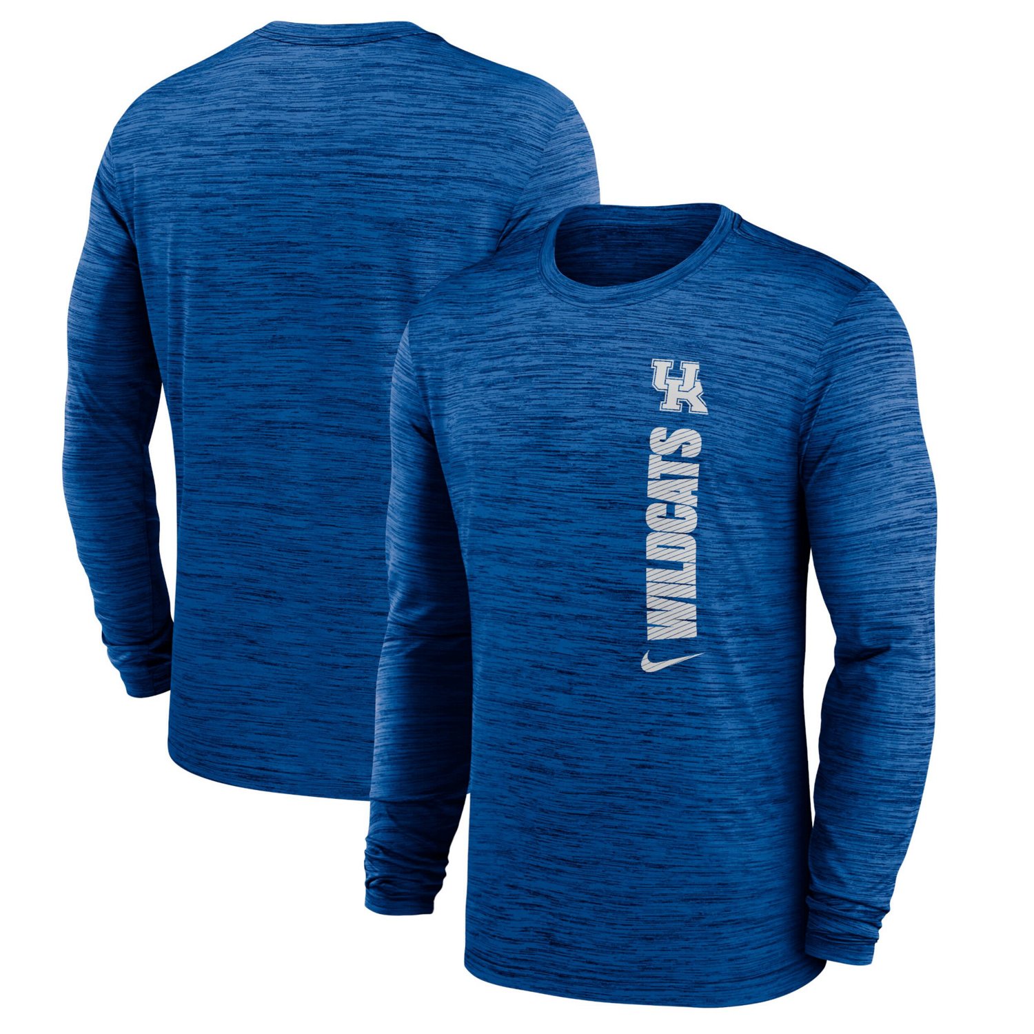 Nike Kentucky Wildcats 2024 Sideline Velocity Performance Long Sleeve T-Shirt