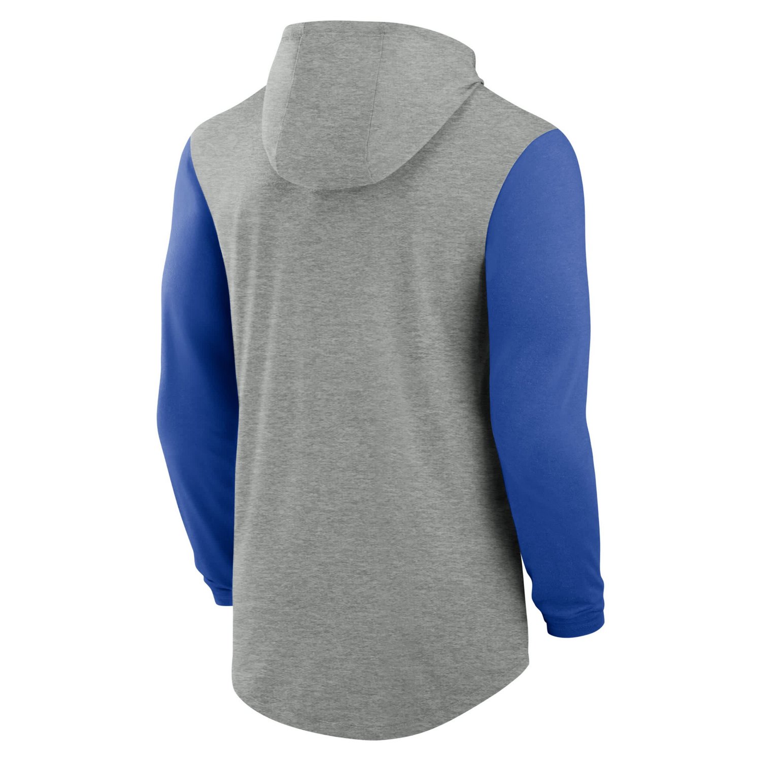 Nike Kentucky Wildcats Basketball Color-Block Tri-Blend Dri-FIT Long Sleeve Hoodie T-Shirt - view number 2