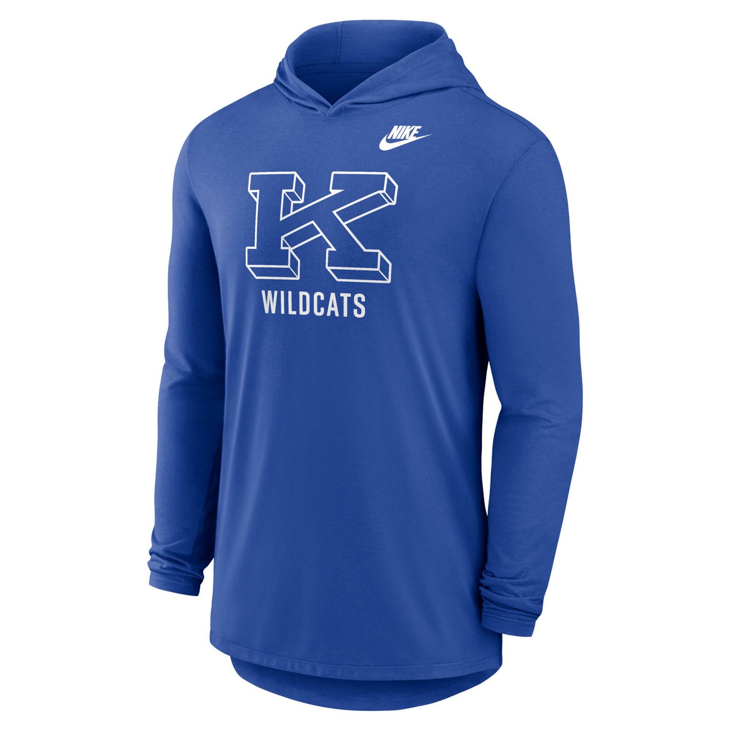 Nike Kentucky Wildcats Legacy Tri-Blend Dri-FIT Long Sleeve Hoodie T-Shirt - view number 2