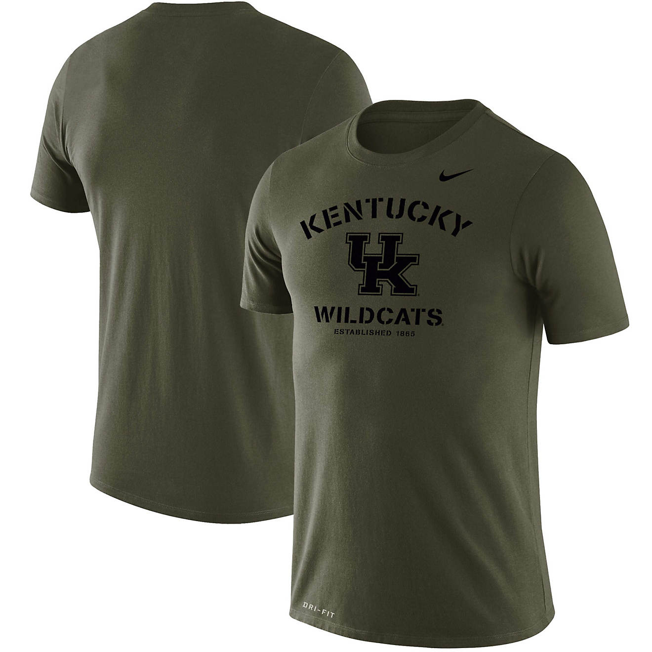 Nike Kentucky Wildcats Stencil Arch Performance T-Shirt                                                                          - view number 1