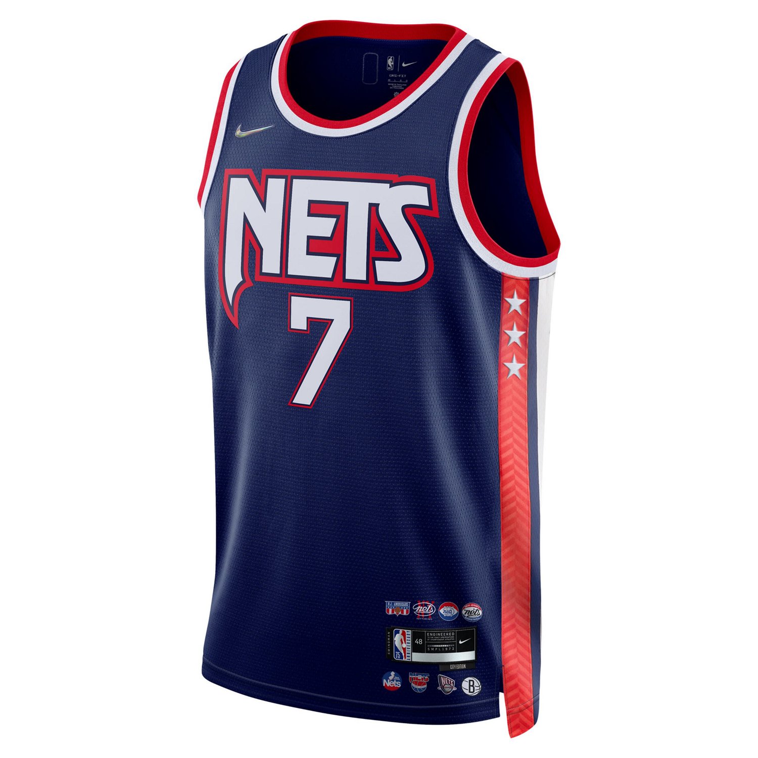 Nike Kevin Durant Brooklyn Nets 2021 22 Swingman Jersey - City Edition - view number 2