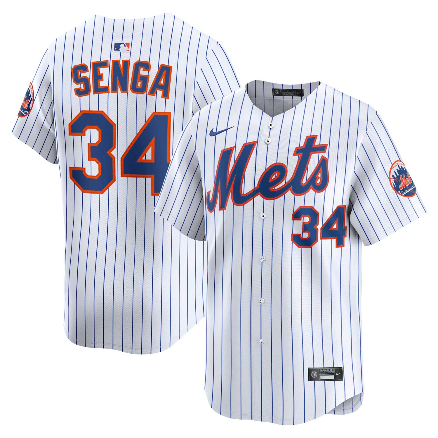 Nike Kodai Senga New York Mets Home Limited Player Jersey