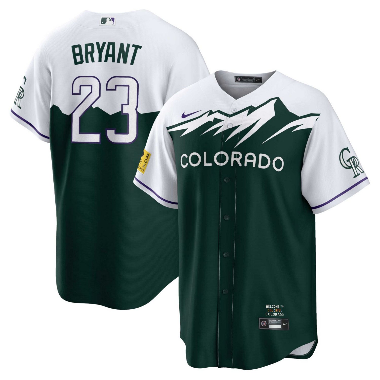 Nike Kris Bryant Colorado Rockies City Connect Replica Player Jersey                                                             - view number 1