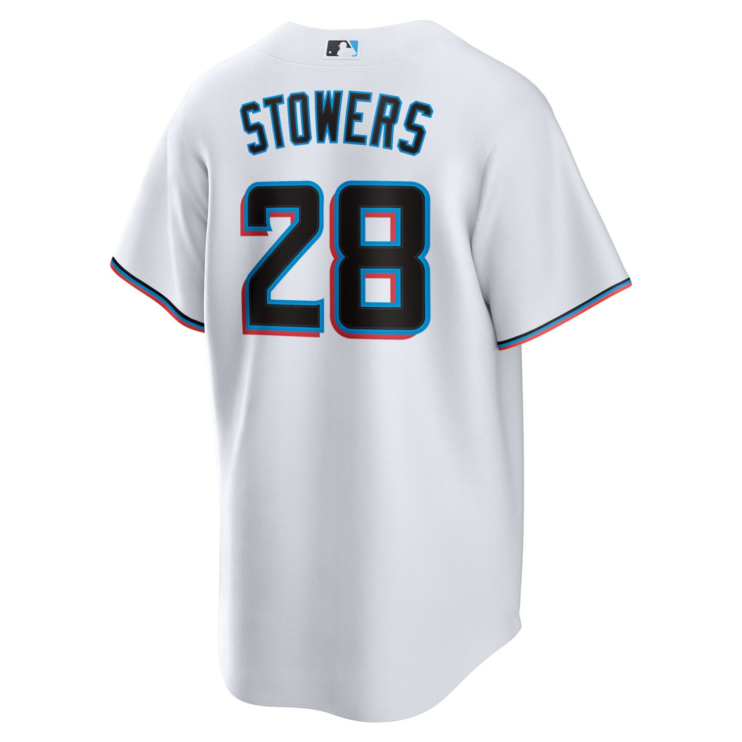 Nike Kyle Stowers Miami Marlins Home Replica Jersey - view number 3