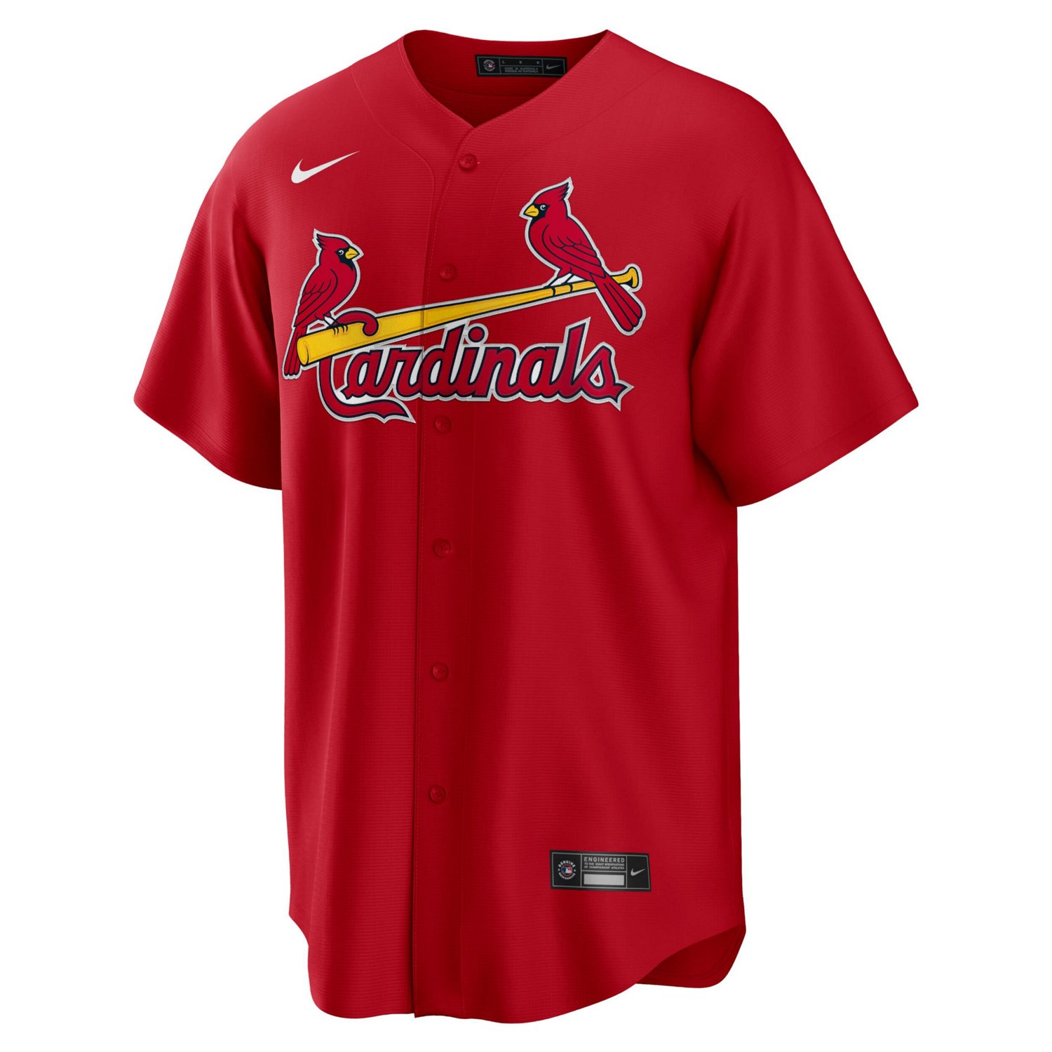 Nike Lars Nootbaar St Louis Cardinals Big  Tall Alternate Replica Player Jersey                                                  - view number 2