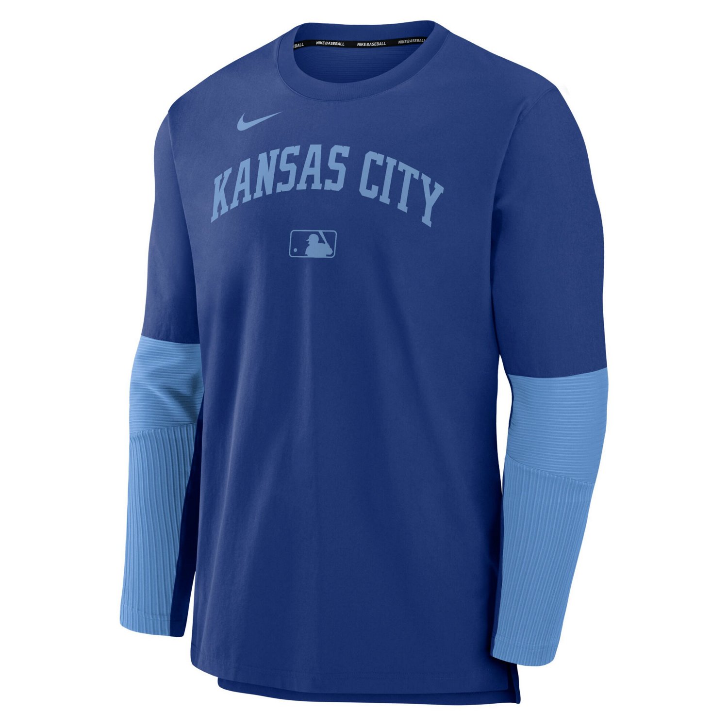Nike Light Blue Kansas City s Authentic Collection Player Lightweight Performance Long Sleeve Top - view number 2