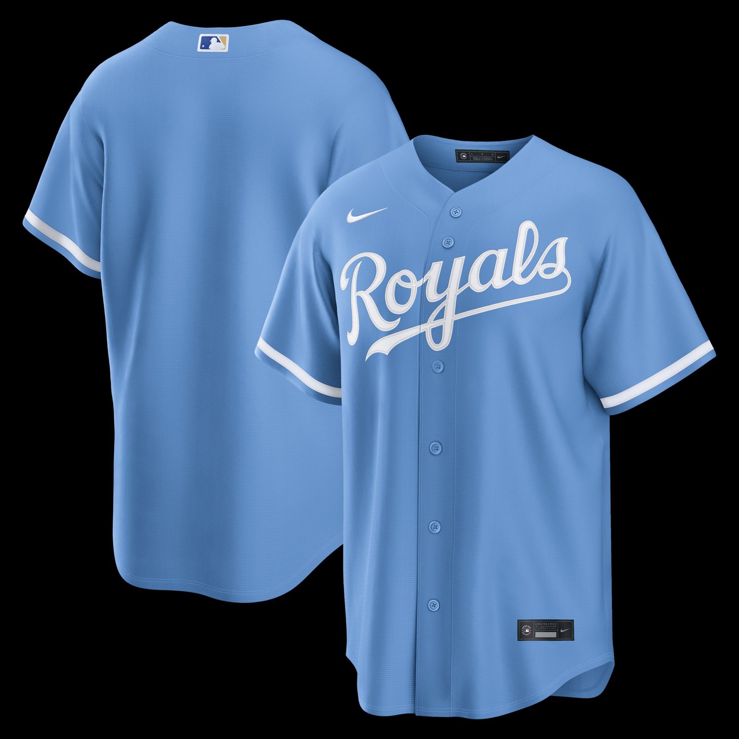 Nike Light Kansas City Royals Alternate Replica Jersey