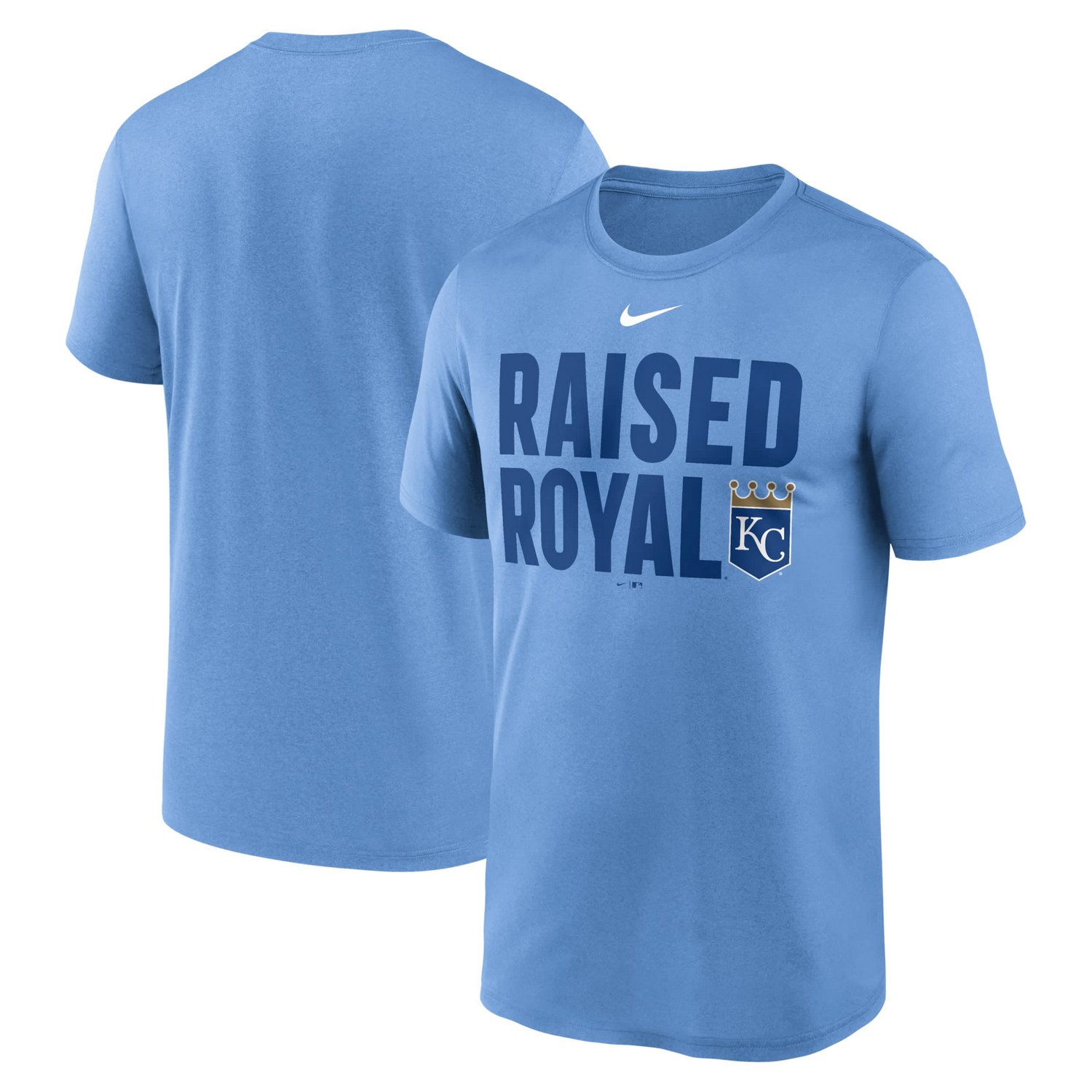Mlb Baseball Kansas City Royals T Shirts Nike Dri Fit KC