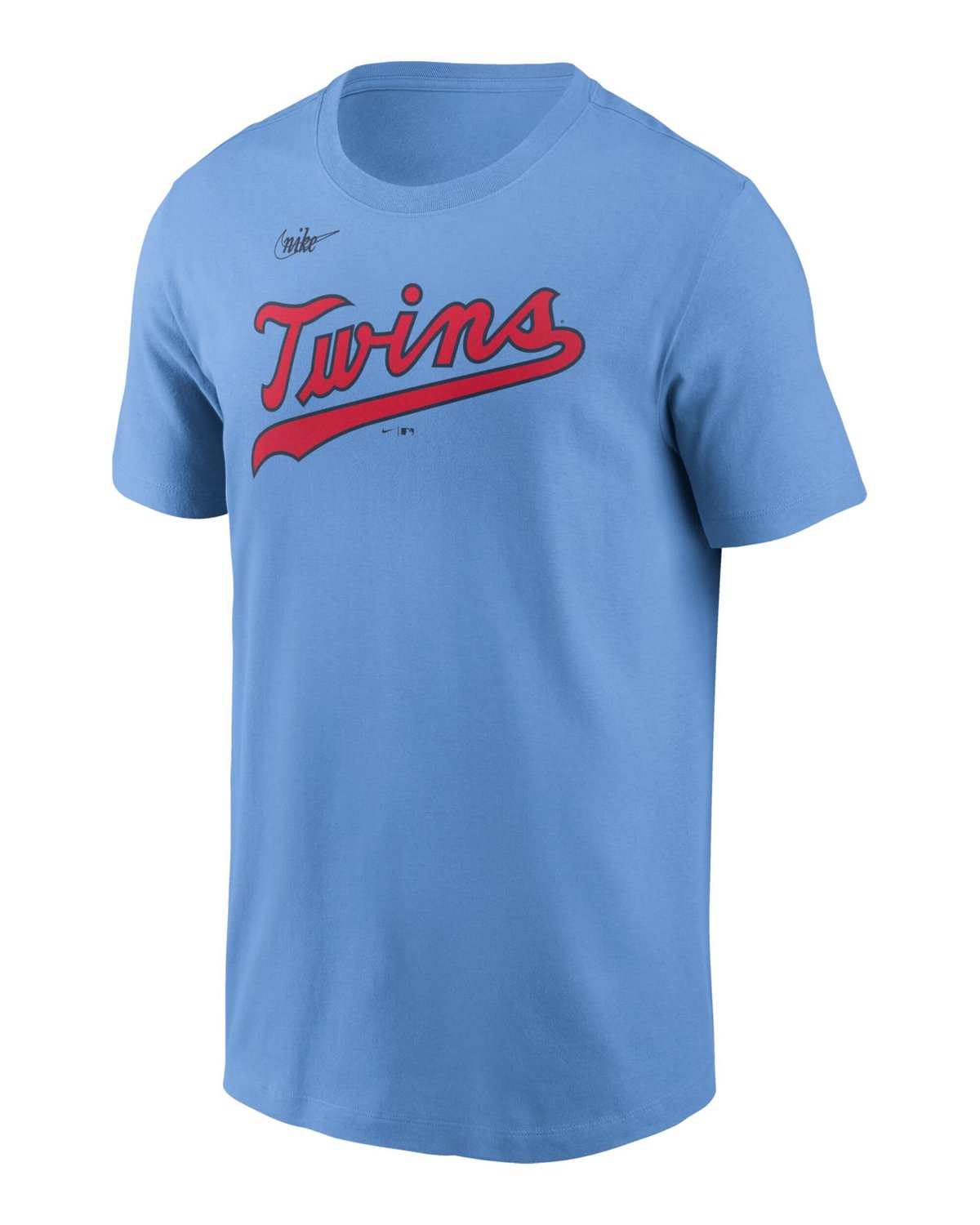 Nike Light Minnesota Twins Cooperstown Wordmark T-Shirt - view number 2
