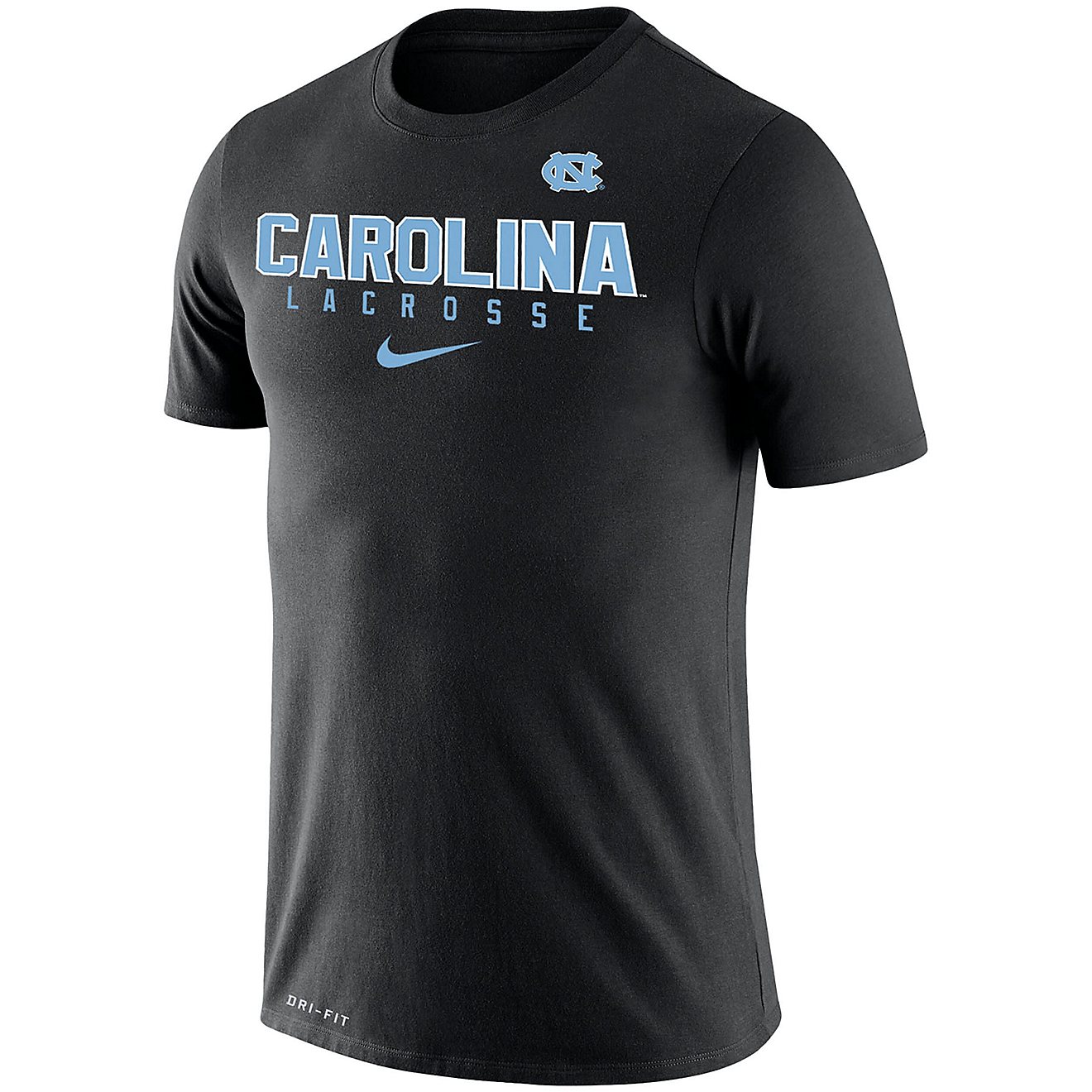 Nike Light North Carolina Tar Heels Lacrosse Legend 20 Slim Fit Performance T-Shirt                                              - view number 2