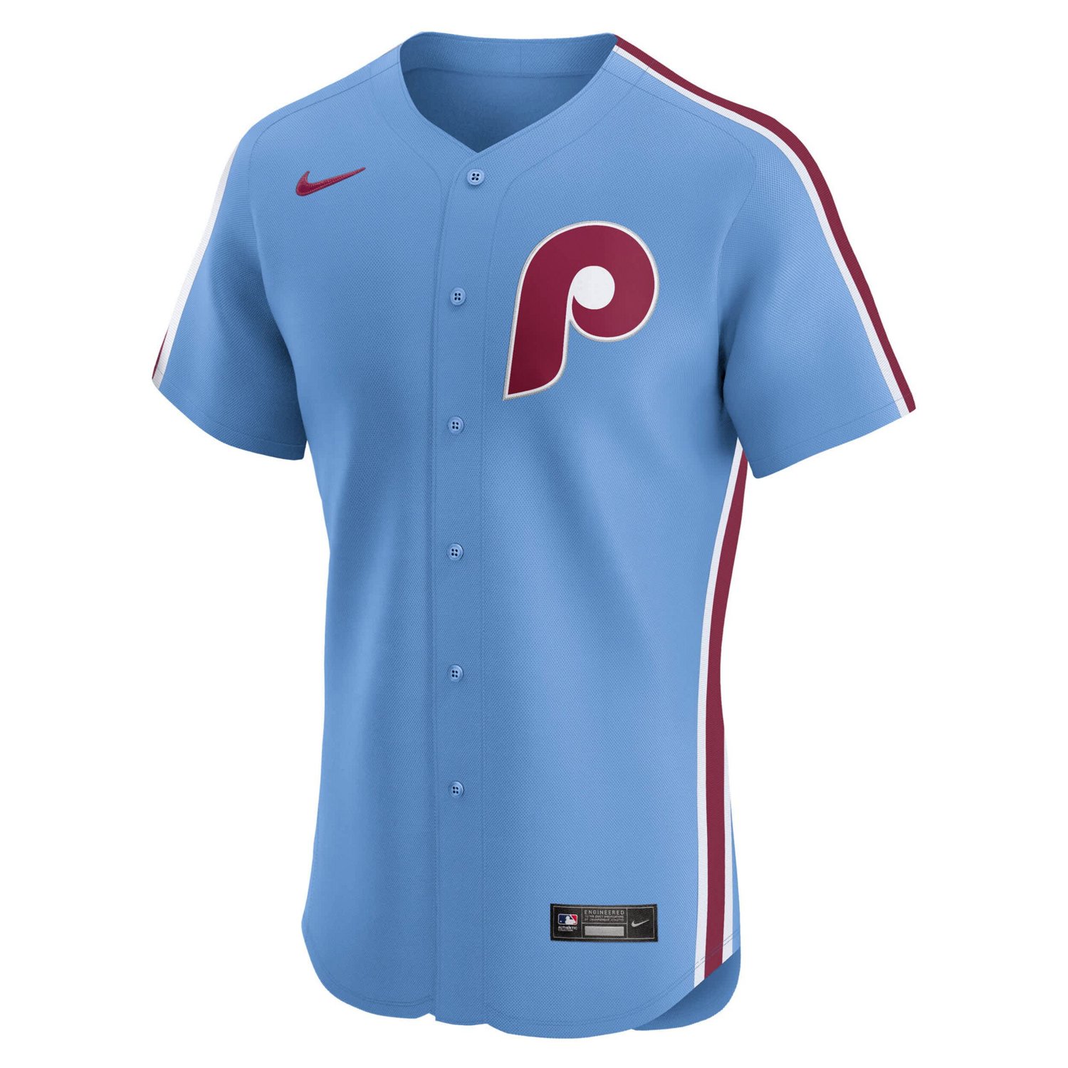 Nike Light Philadelphia Phillies Alternate Elite Jersey - view number 2