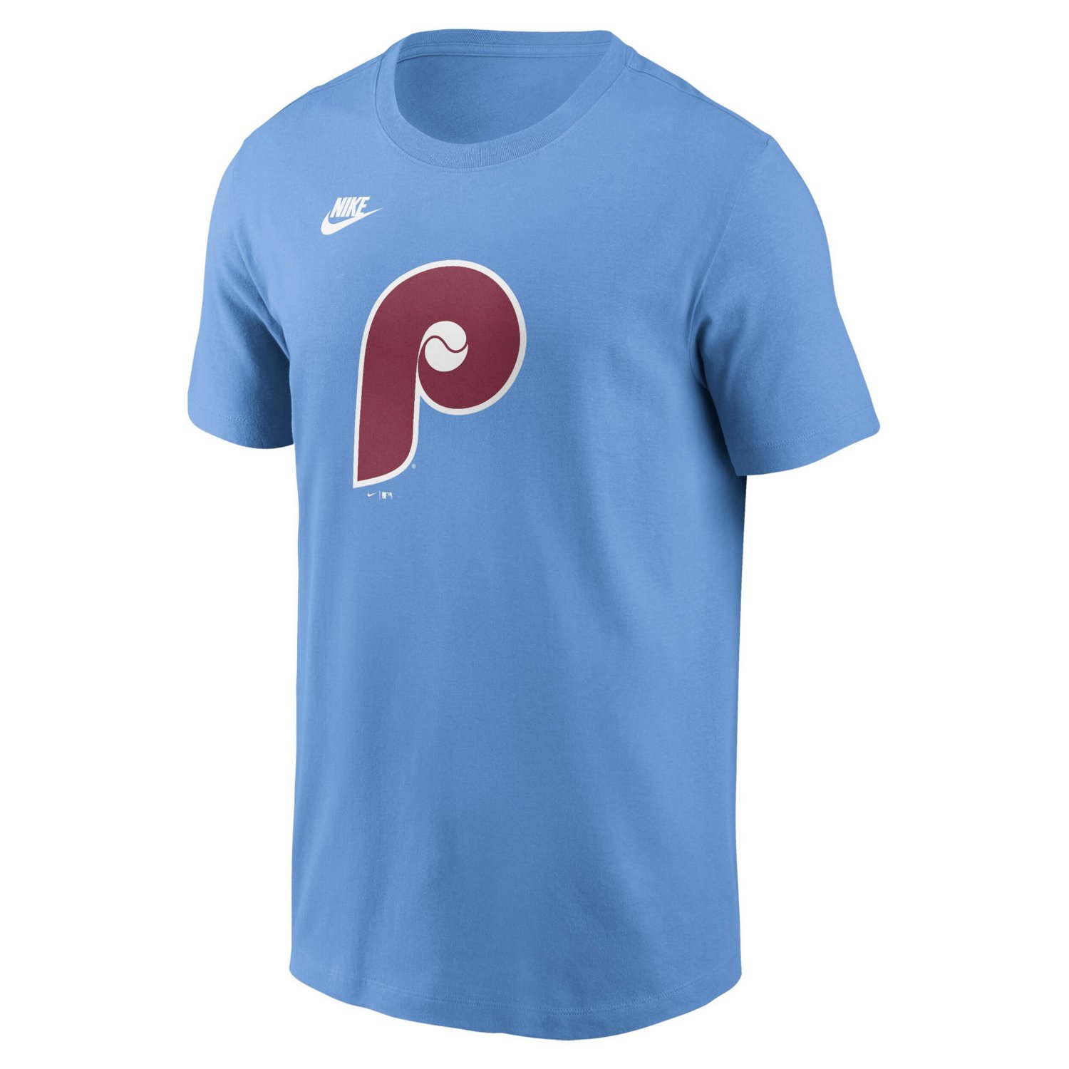 Nike Light Philadelphia Phillies Cooperstown Collection Team Logo T-Shirt - view number 2