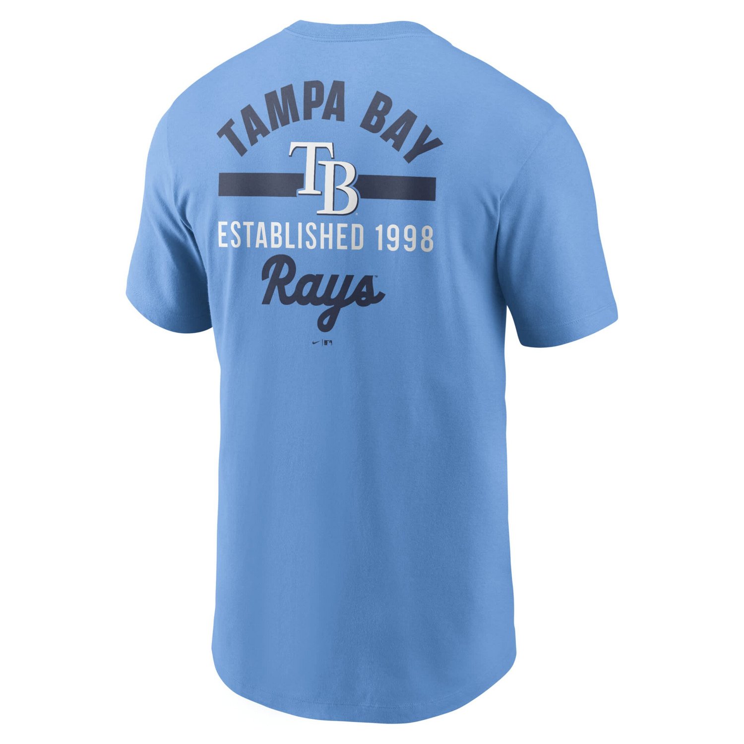 Nike Light Tampa Bay Rays 2-Hit T-Shirt - view number 3