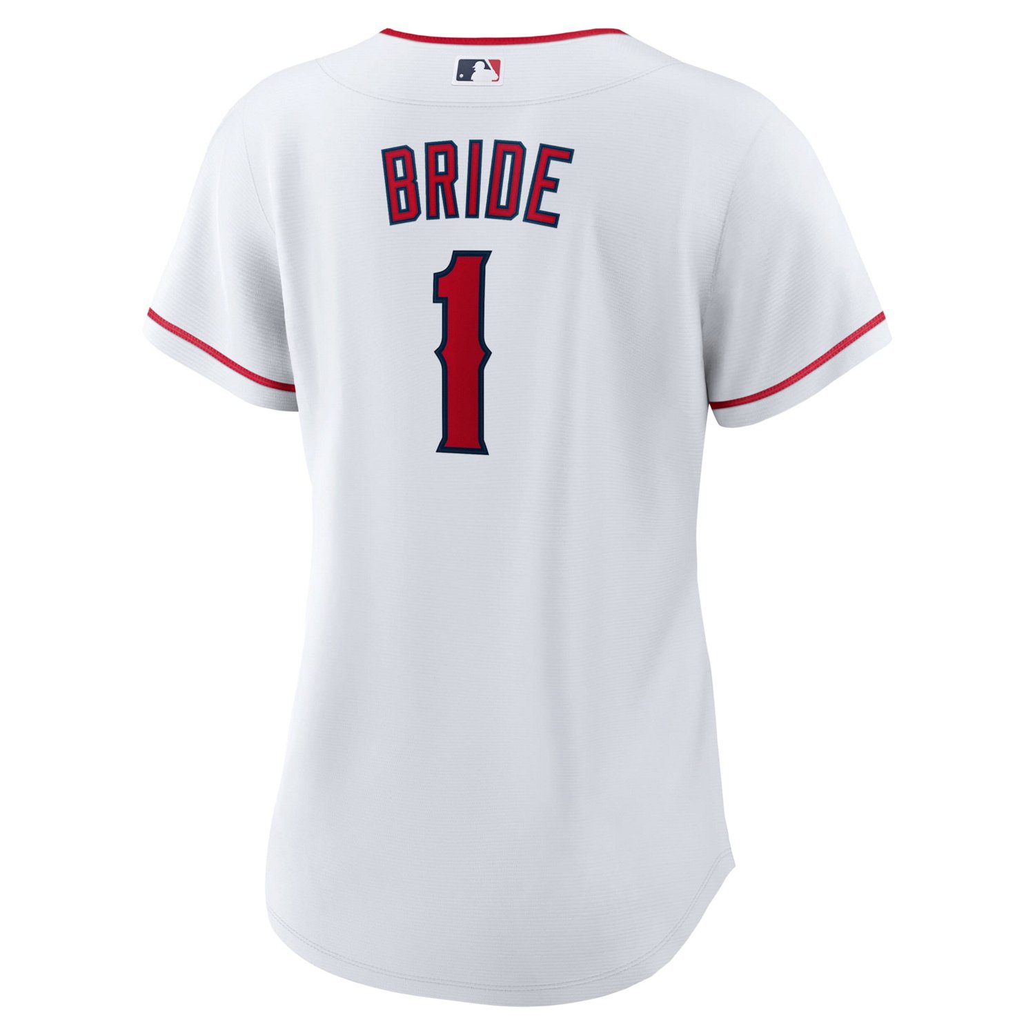 Nike Los Angeles Angels 1 Bride Home Replica Jersey - view number 3
