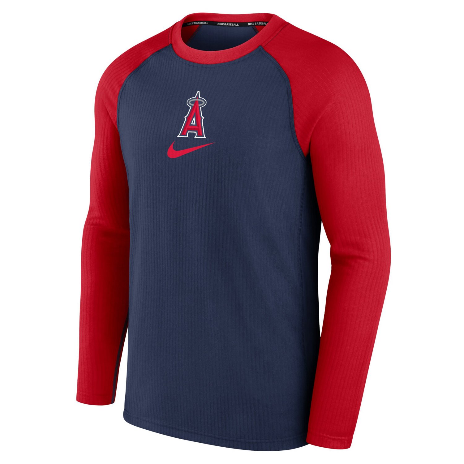 Nike Los Angeles Angels Authentic Collection Game Raglan Performance Long Sleeve T-Shirt