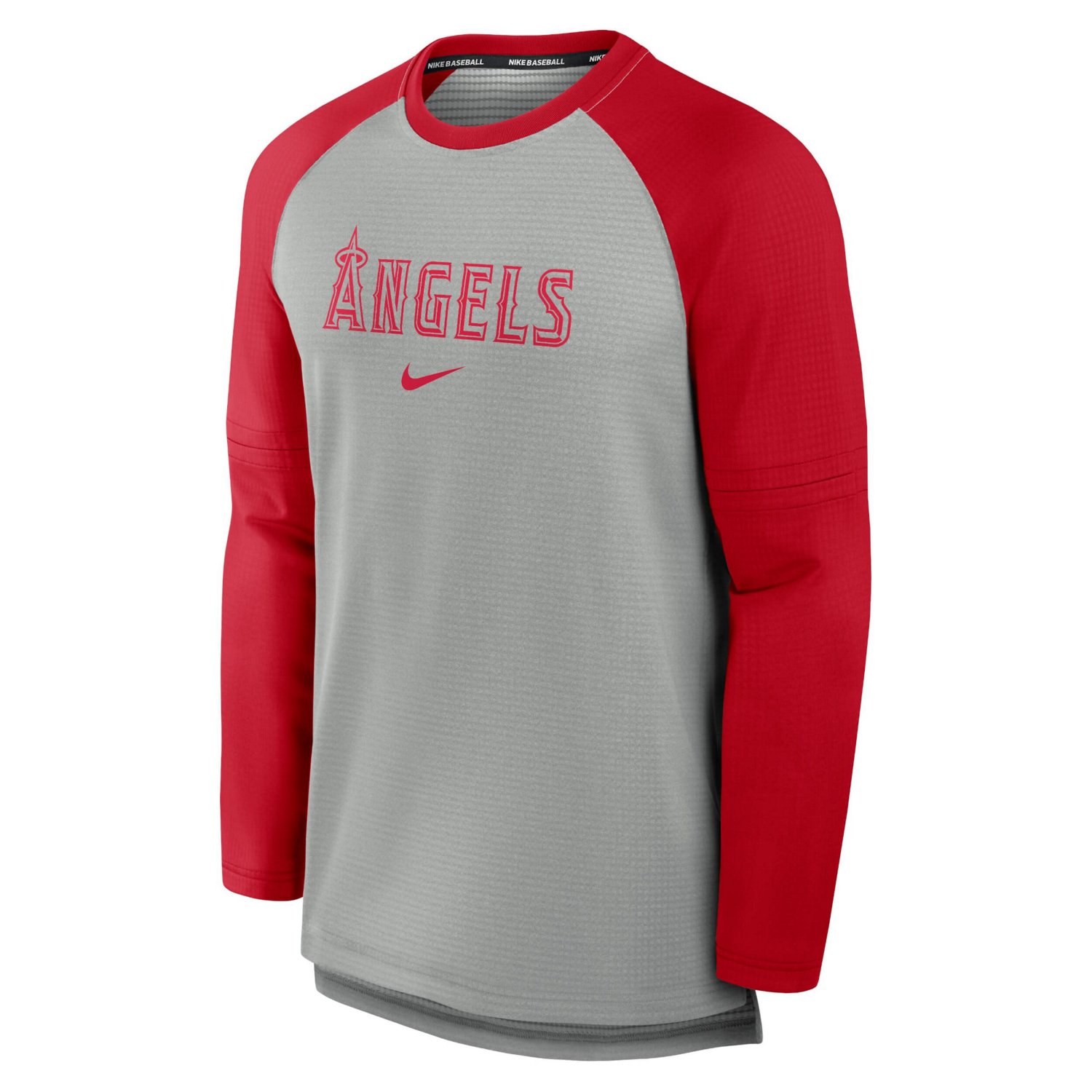 Nike Los Angeles Angels Authentic Collection Game Time Raglan Performance Long Sleeve T-Shirt - view number 2