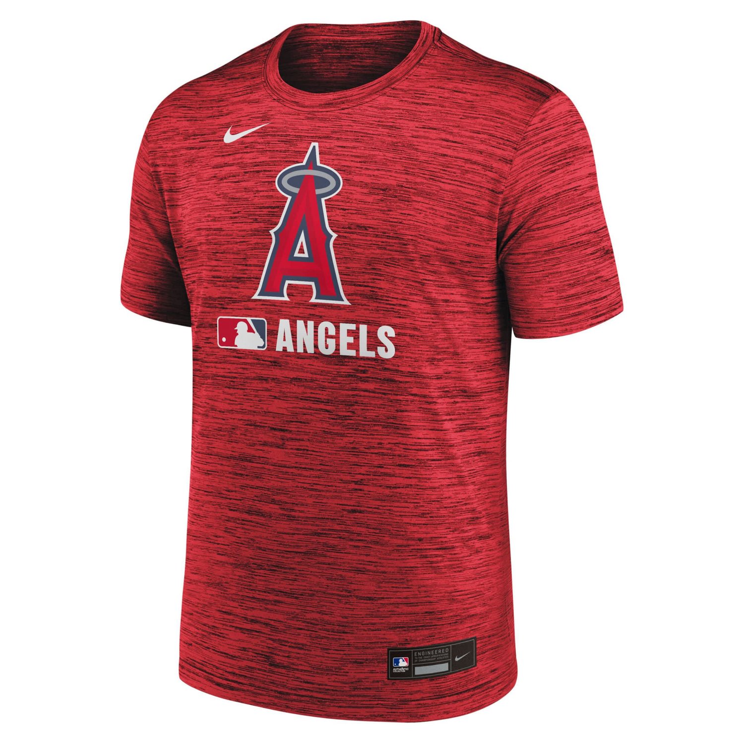 Nike Los Angeles Angels Authentic Collection Velocity Performance Practice T-Shirt