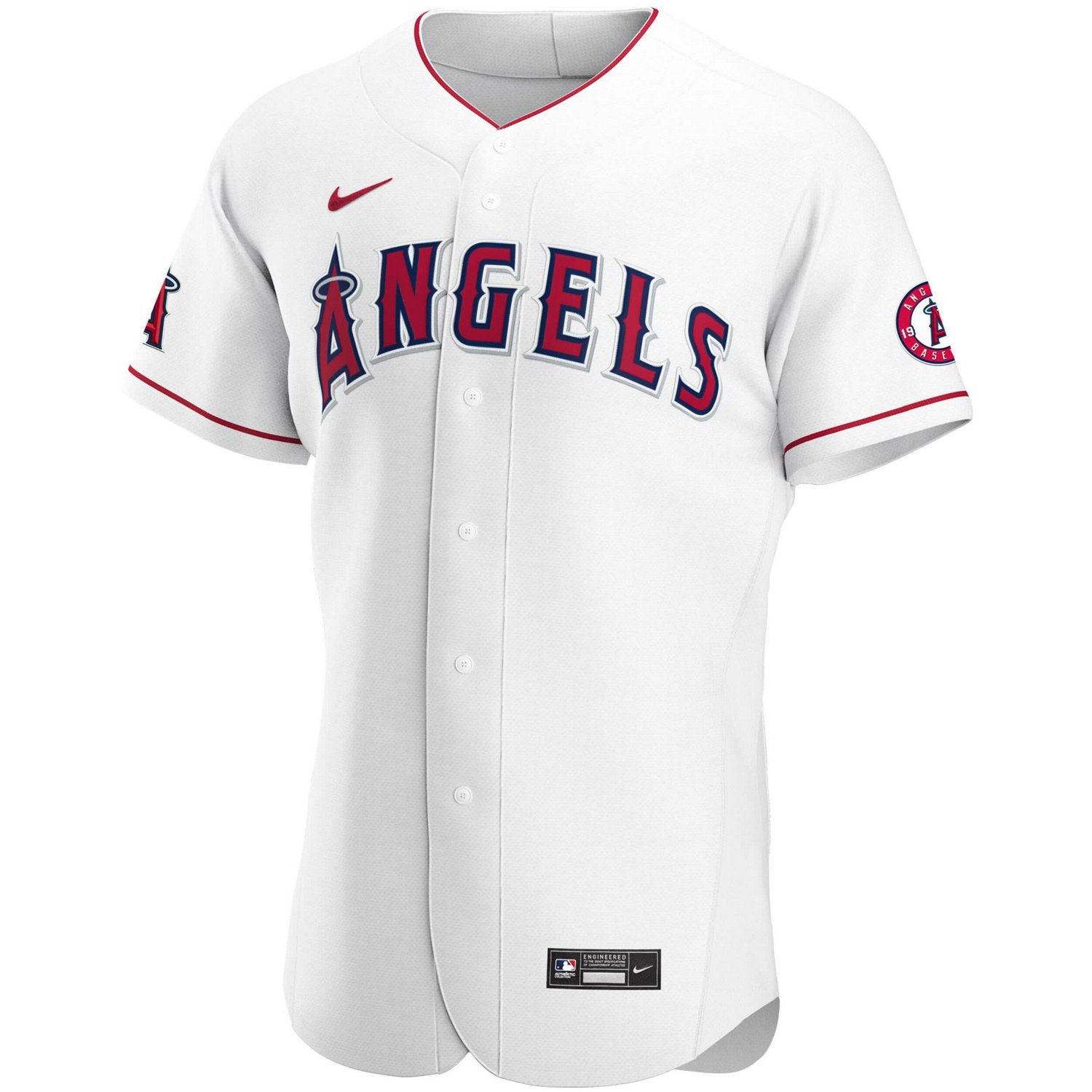 Nike Los Angeles Angels Home Authentic Team Jersey - view number 2