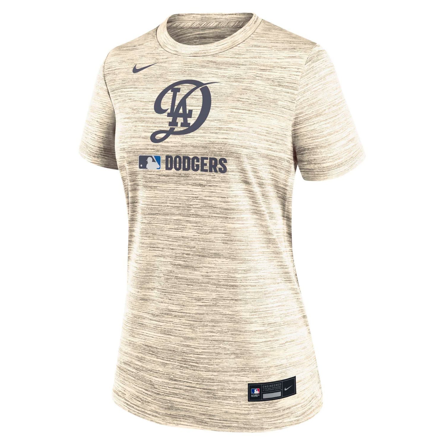 Nike Los Angeles Dodgers Authentic Collection City Connect Velocity Performance T-Shirt                                          - view number 2