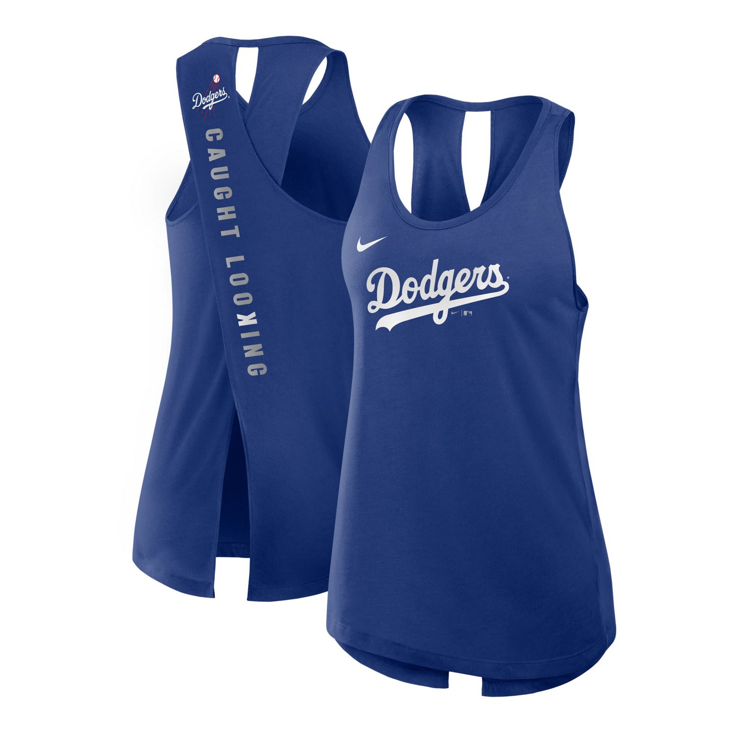 Nike Los Angeles Dodgers Crisscross Performance Tank Top